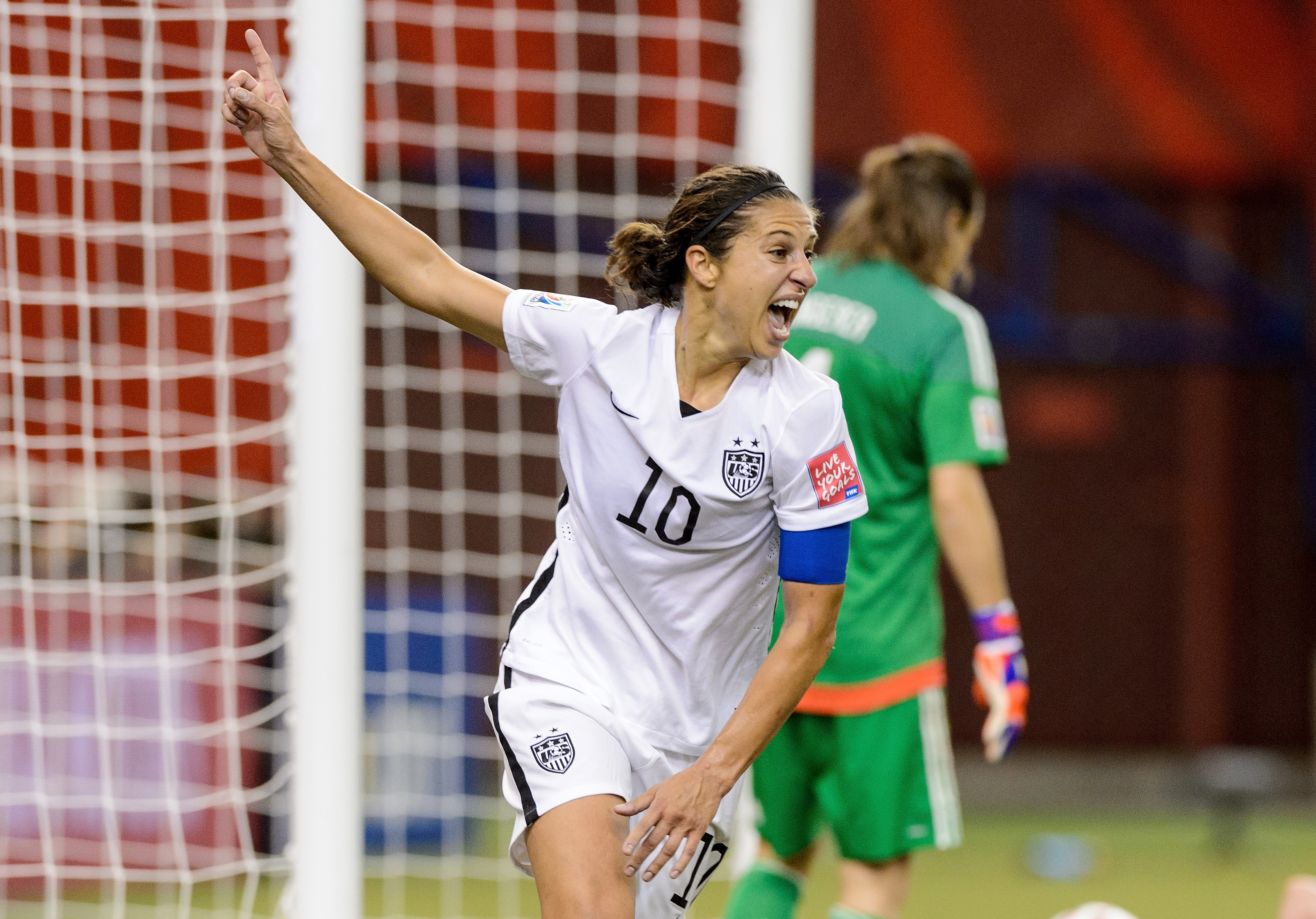 in the FIFA Women's World Cup 2015 Semi-Final Match at Olympic Stadium on June 30, 2015 in Montreal, Canada.