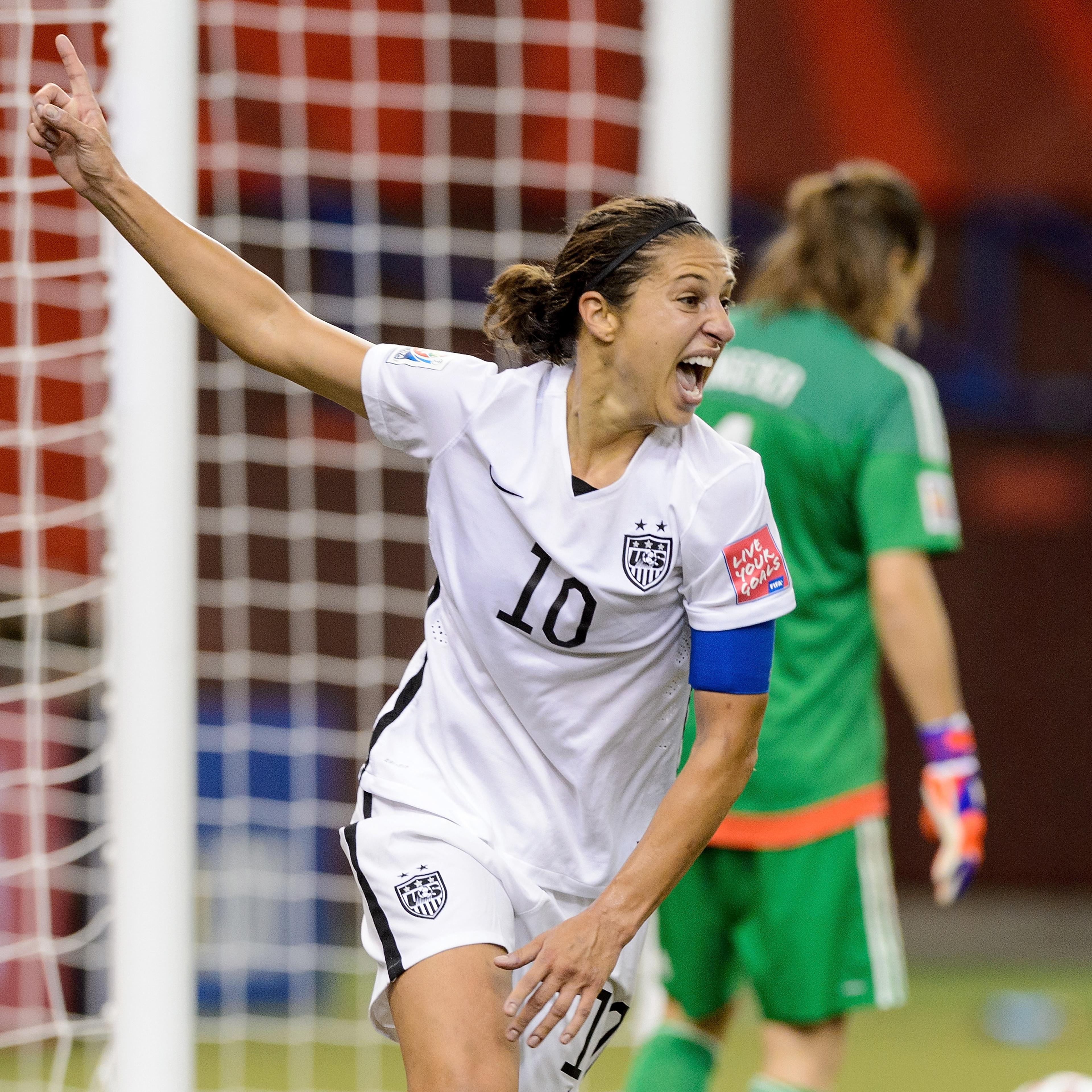 in the FIFA Women's World Cup 2015 Semi-Final Match at Olympic Stadium on June 30, 2015 in Montreal, Canada.