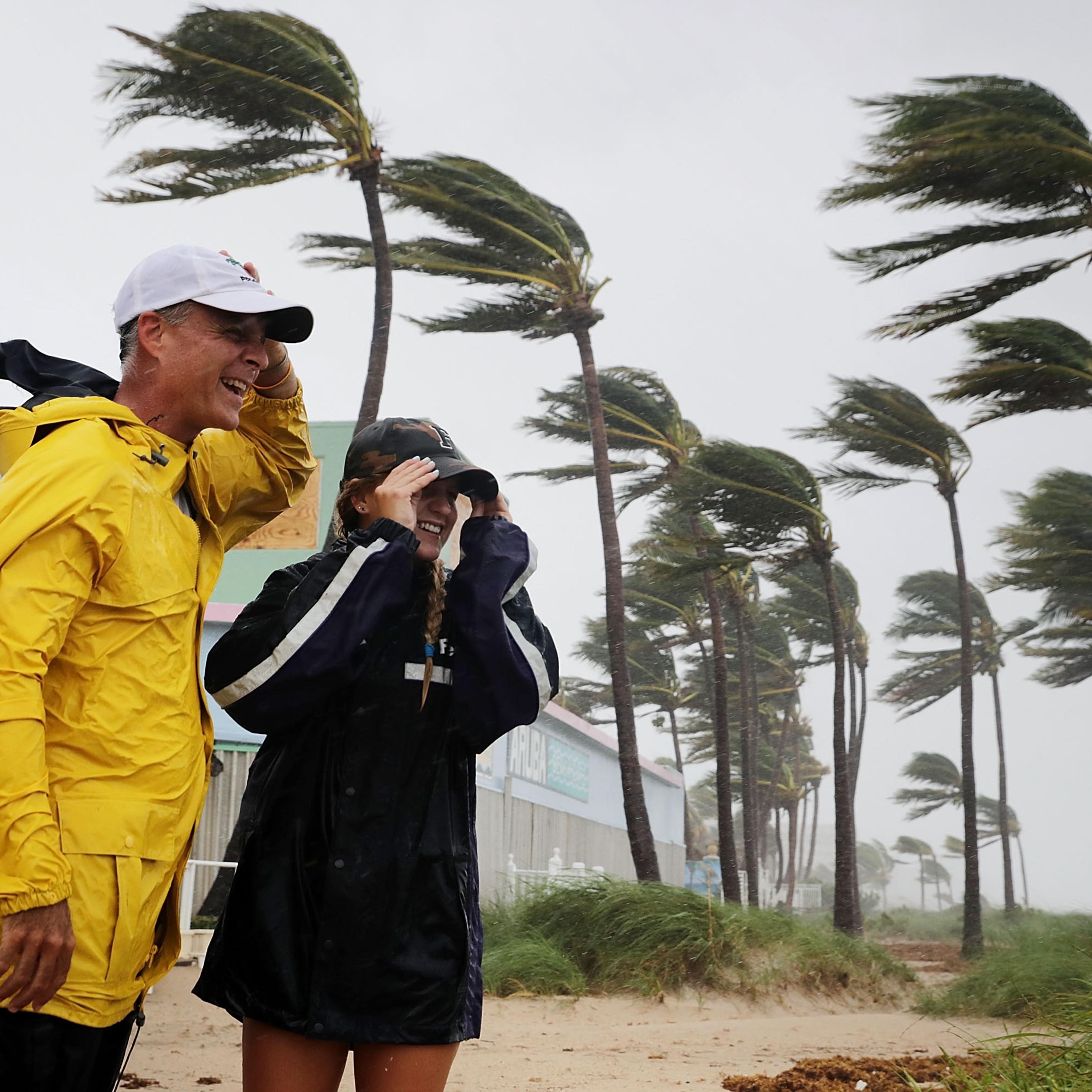 Powerful Hurricane Irma Slams Into Florida
