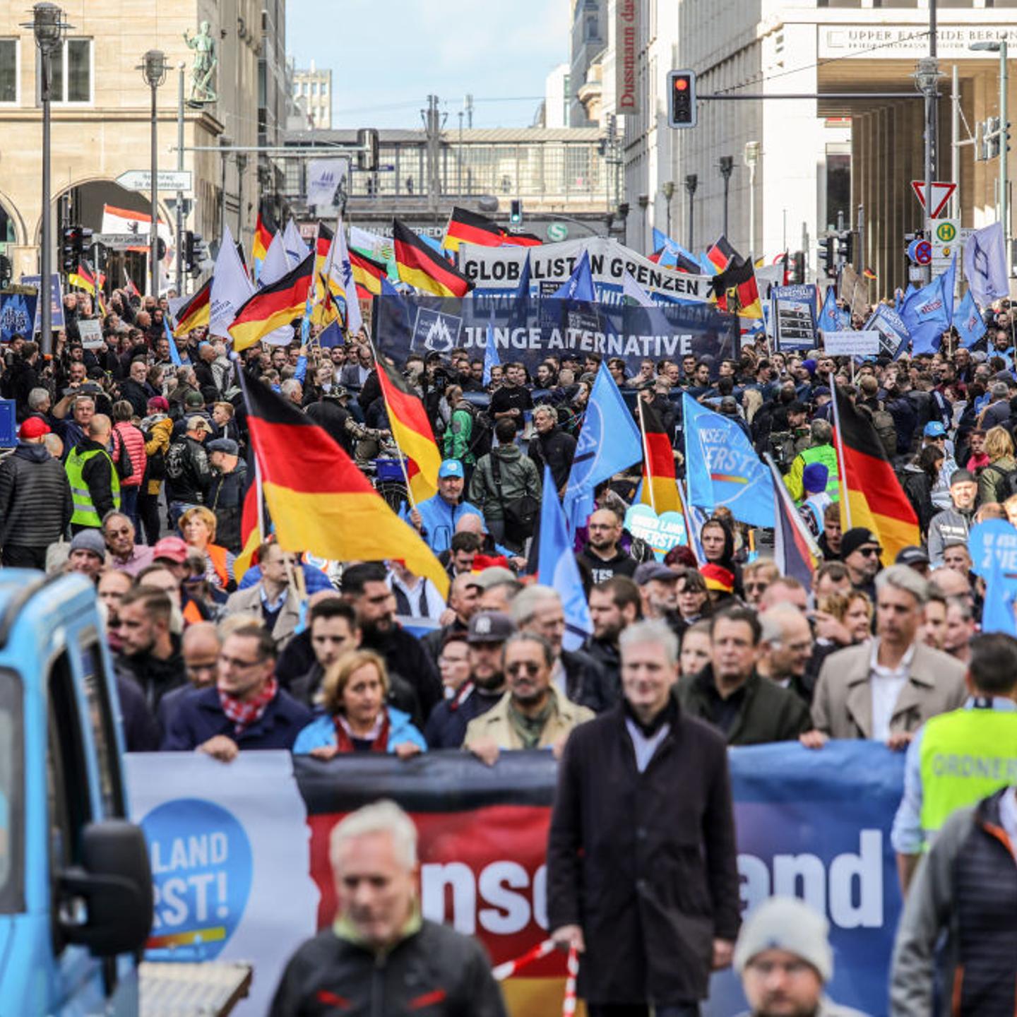 AfD Leads Protest Against Rising Prices
