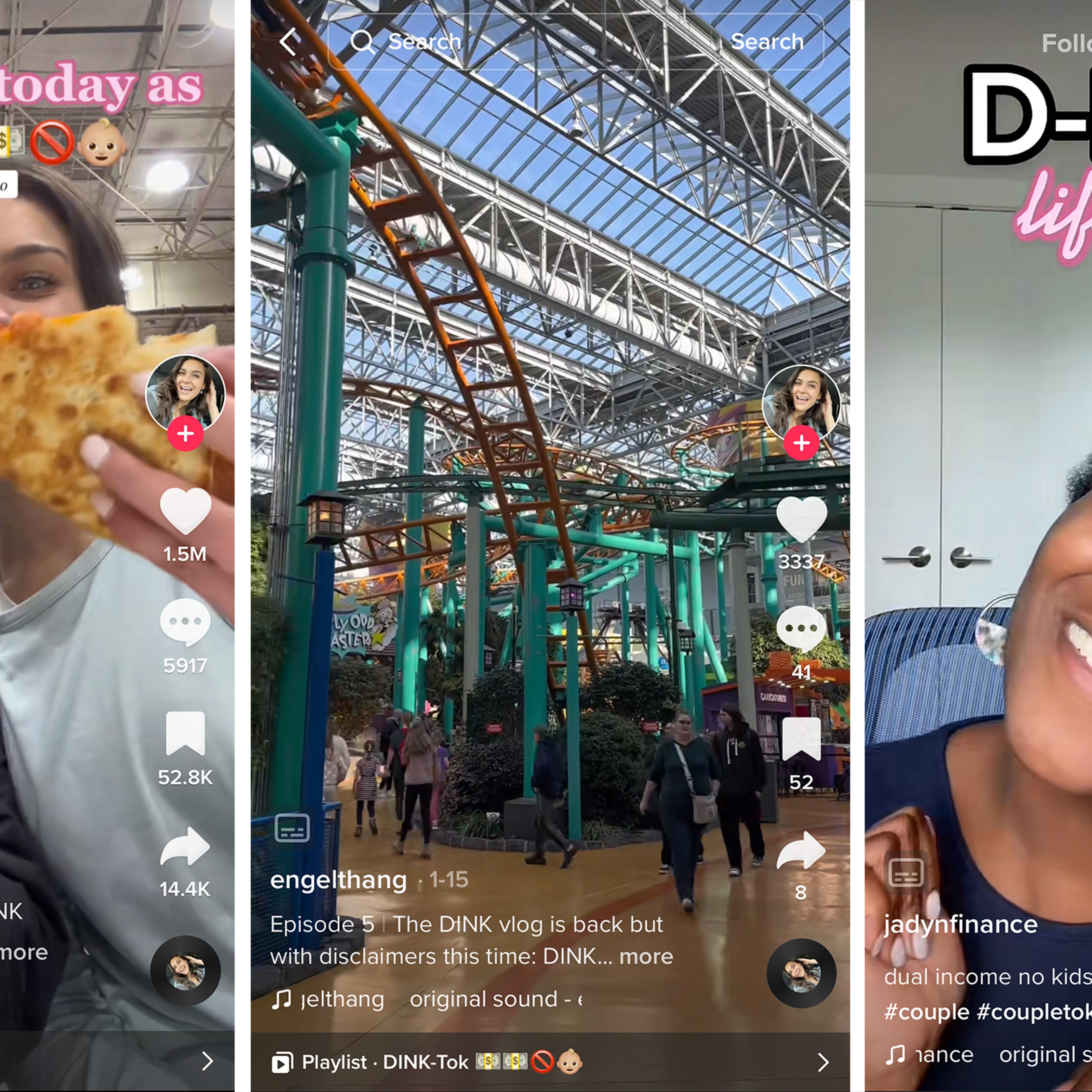 Videos about DINKs are trending on TikTok.