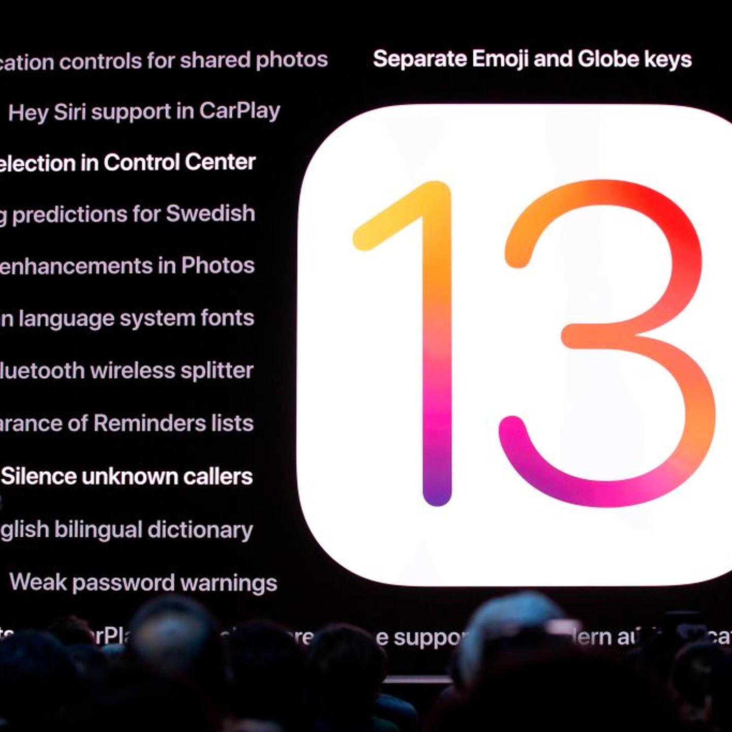 Apple iOS 13 Features
