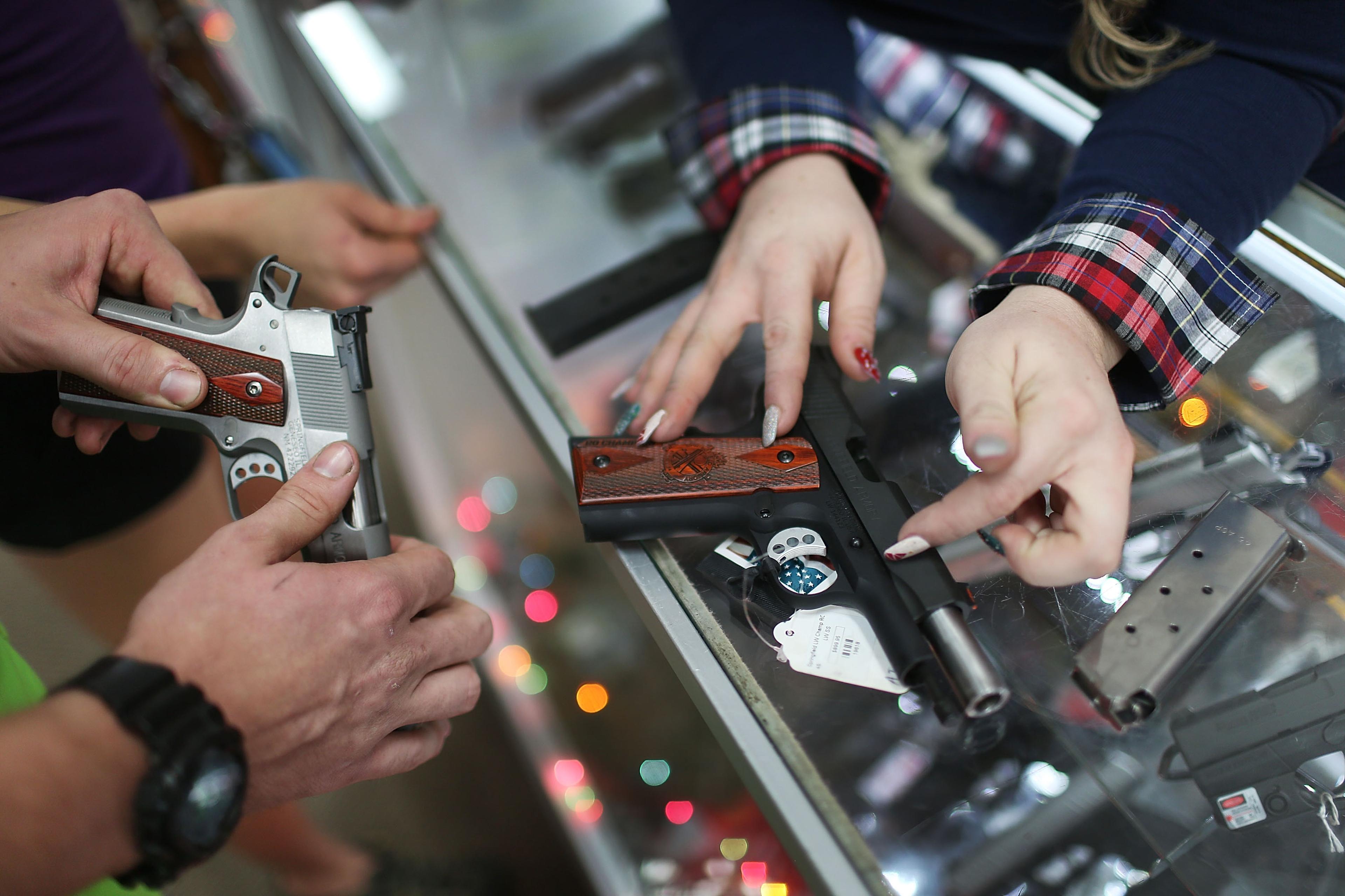 Holiday Gun Sales Soar In U.S.