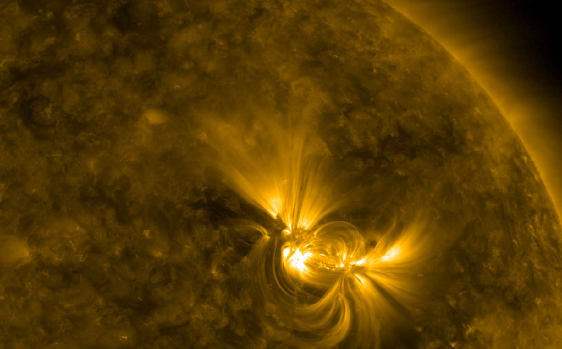 A 2018 solar storm similar to the one that knocked 40 SpaceX satellites out of orbit this week.