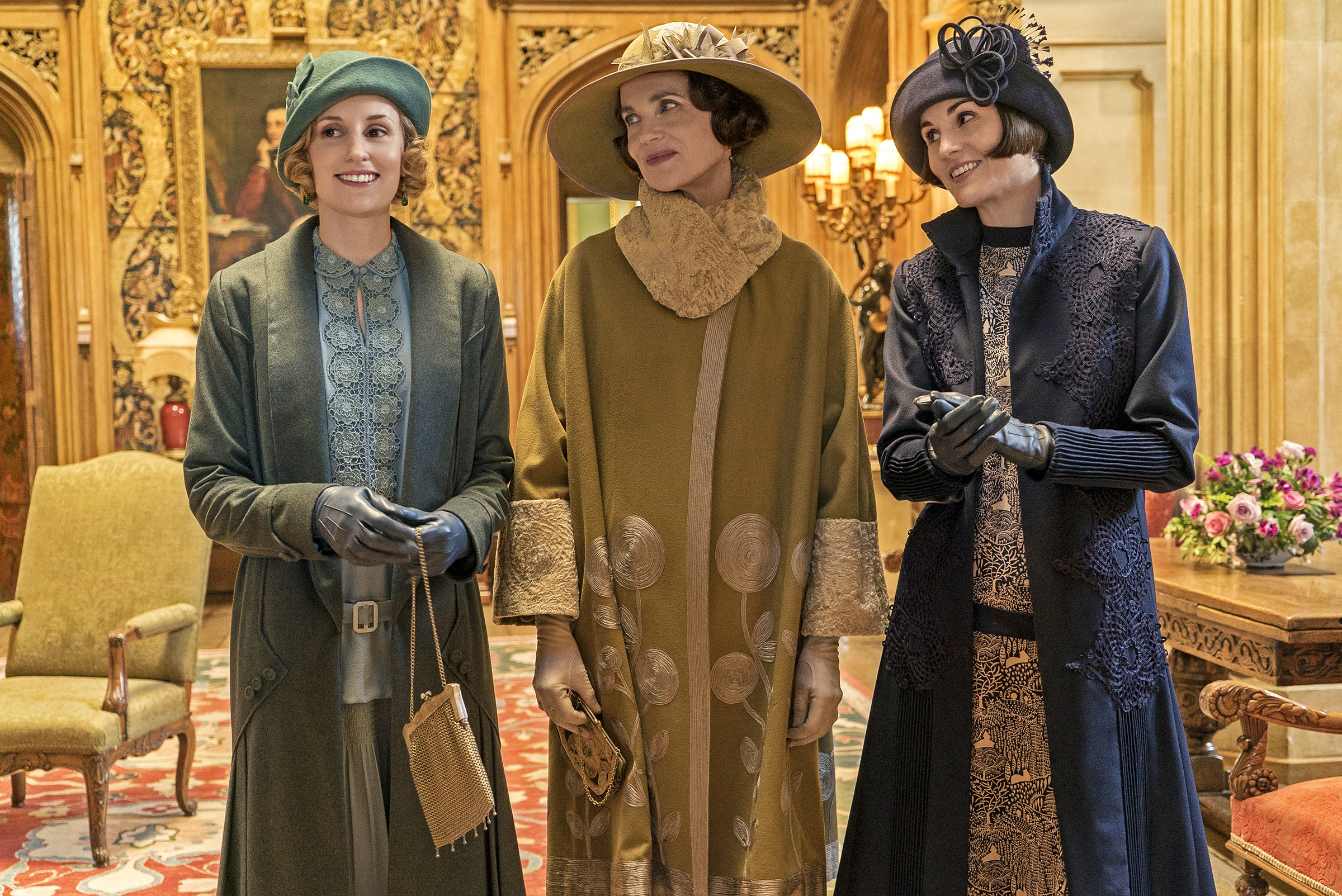 Carmichael, Elizabeth McGovern and Dockery return for a new chapter in their popular period drama
