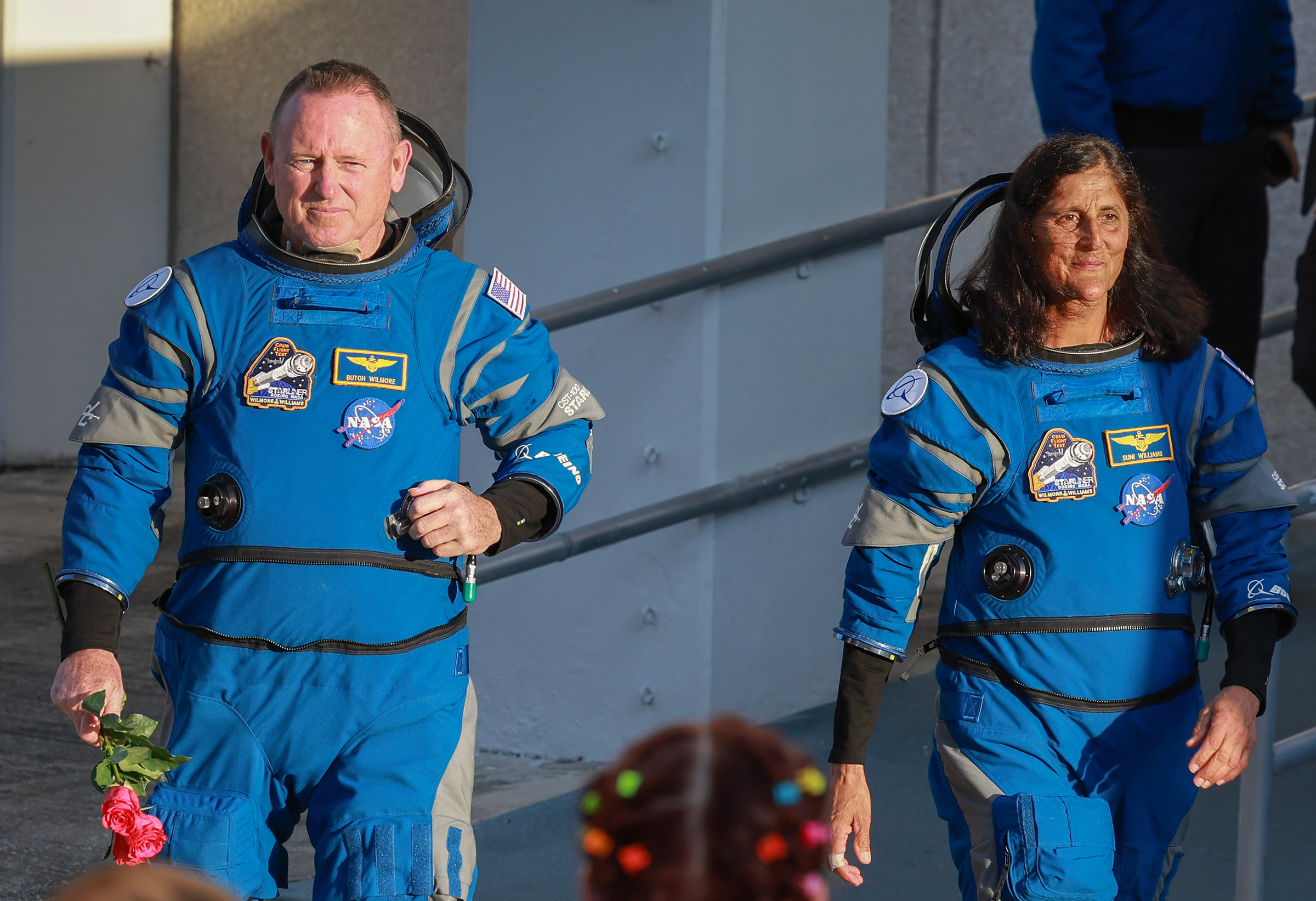 Stranded NASA astronauts Commander Butch Wilmore and Pilot Suni Williams