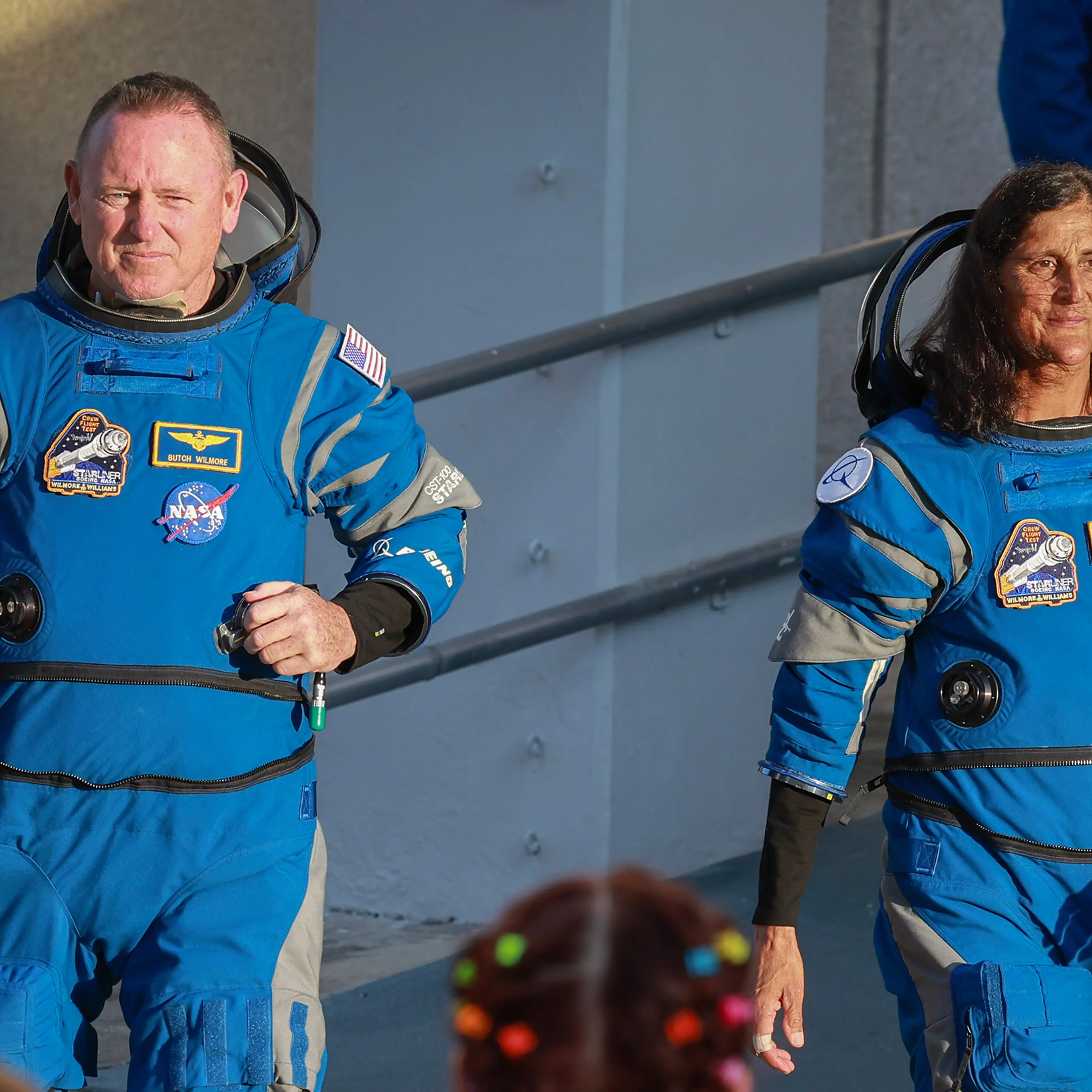 Stranded NASA astronauts Commander Butch Wilmore and Pilot Suni Williams