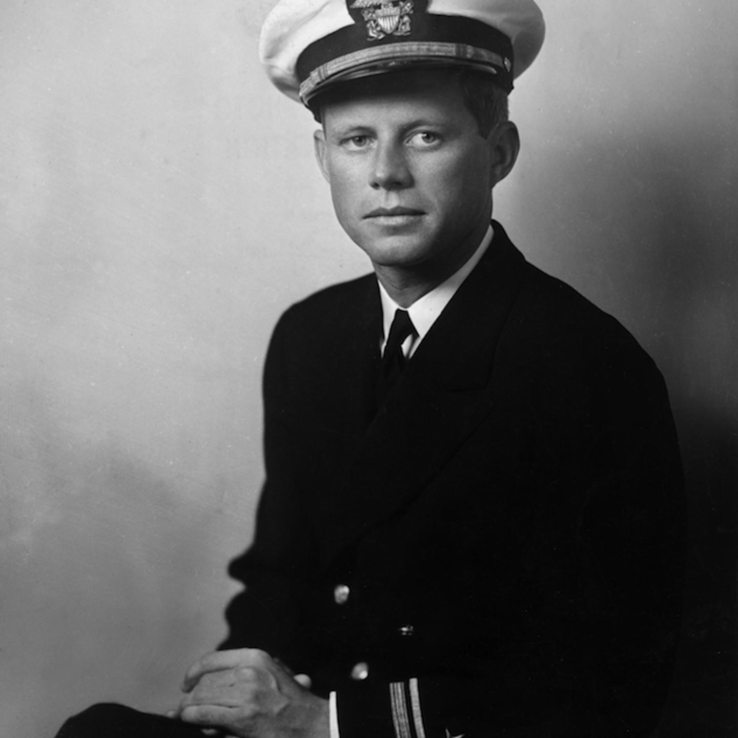 John F. Kennedy In Uniform