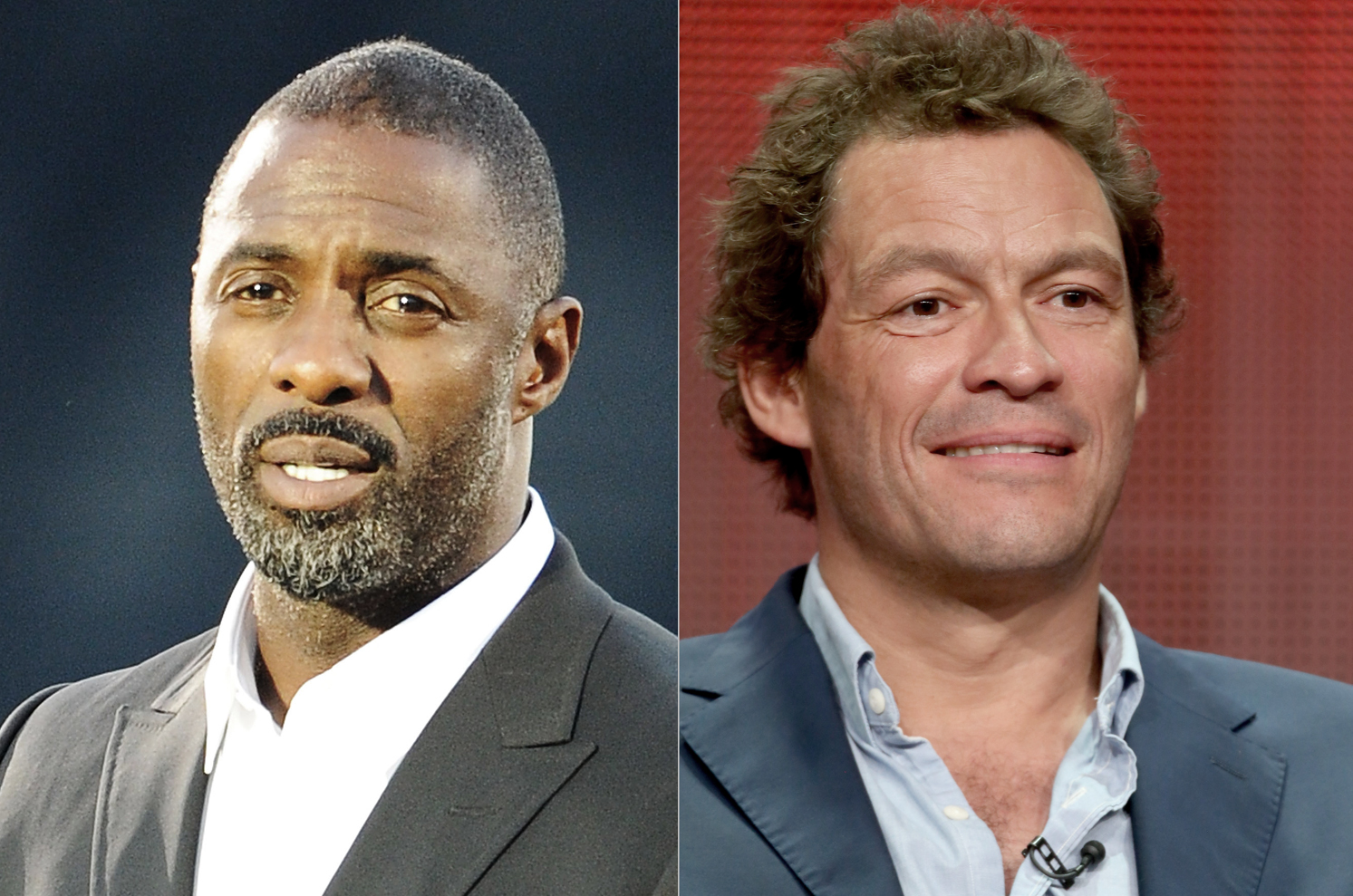 Idris Elba and Dominic West