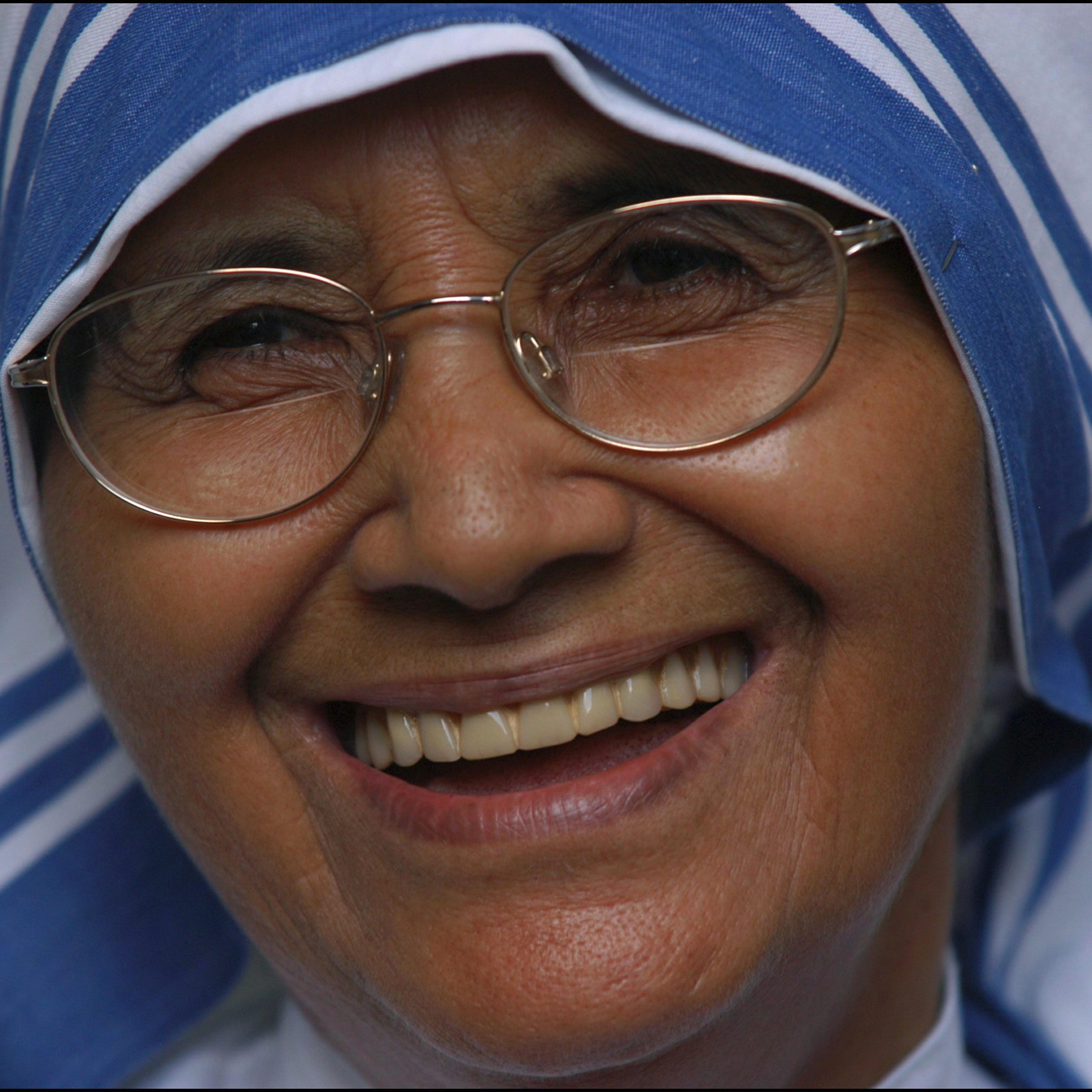 In The Footsteps Of Mother Teresa In Calcutta, India In September, 2003.