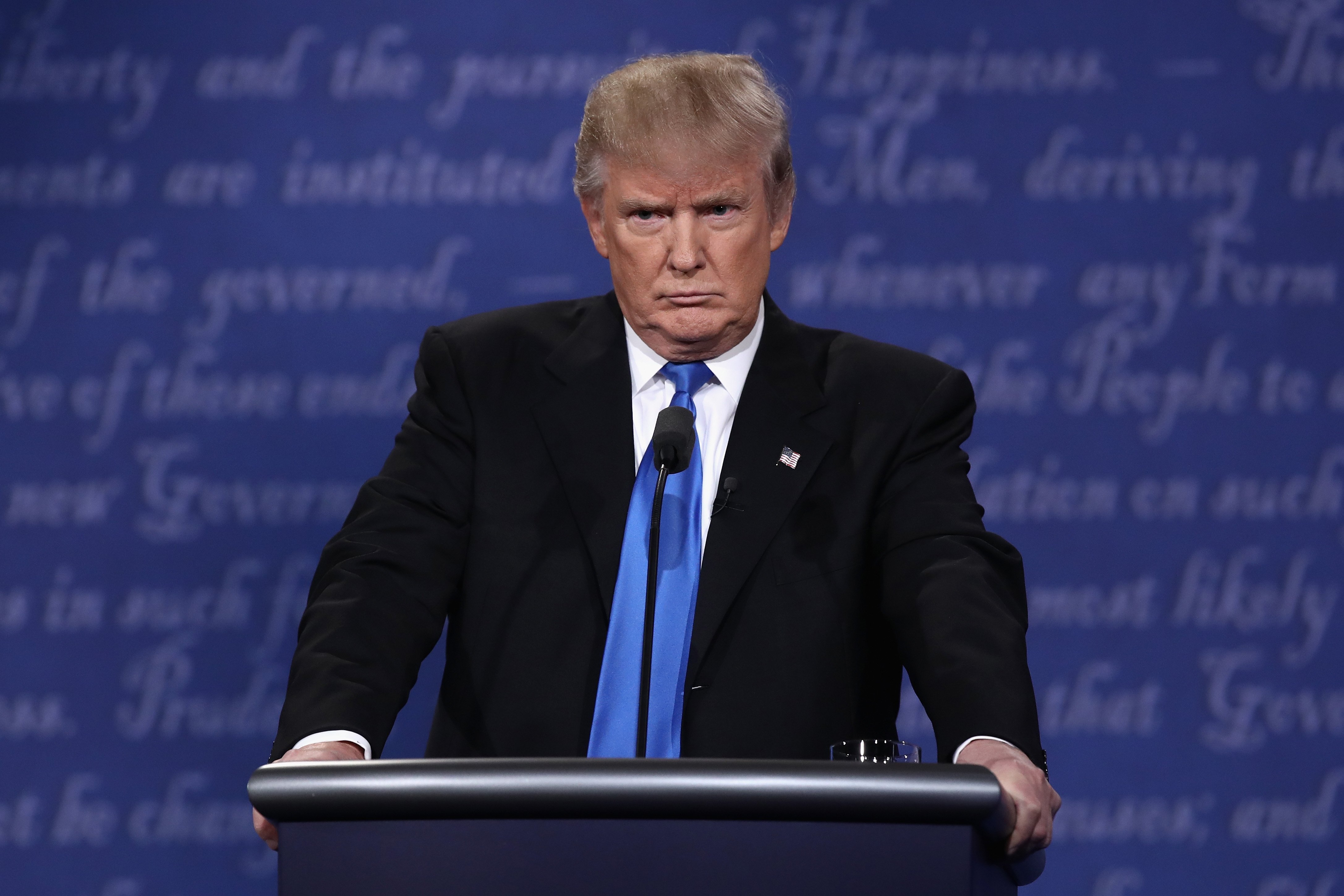Hillary Clinton And Donald Trump Face Off In First Presidential Debate At Hofstra University
