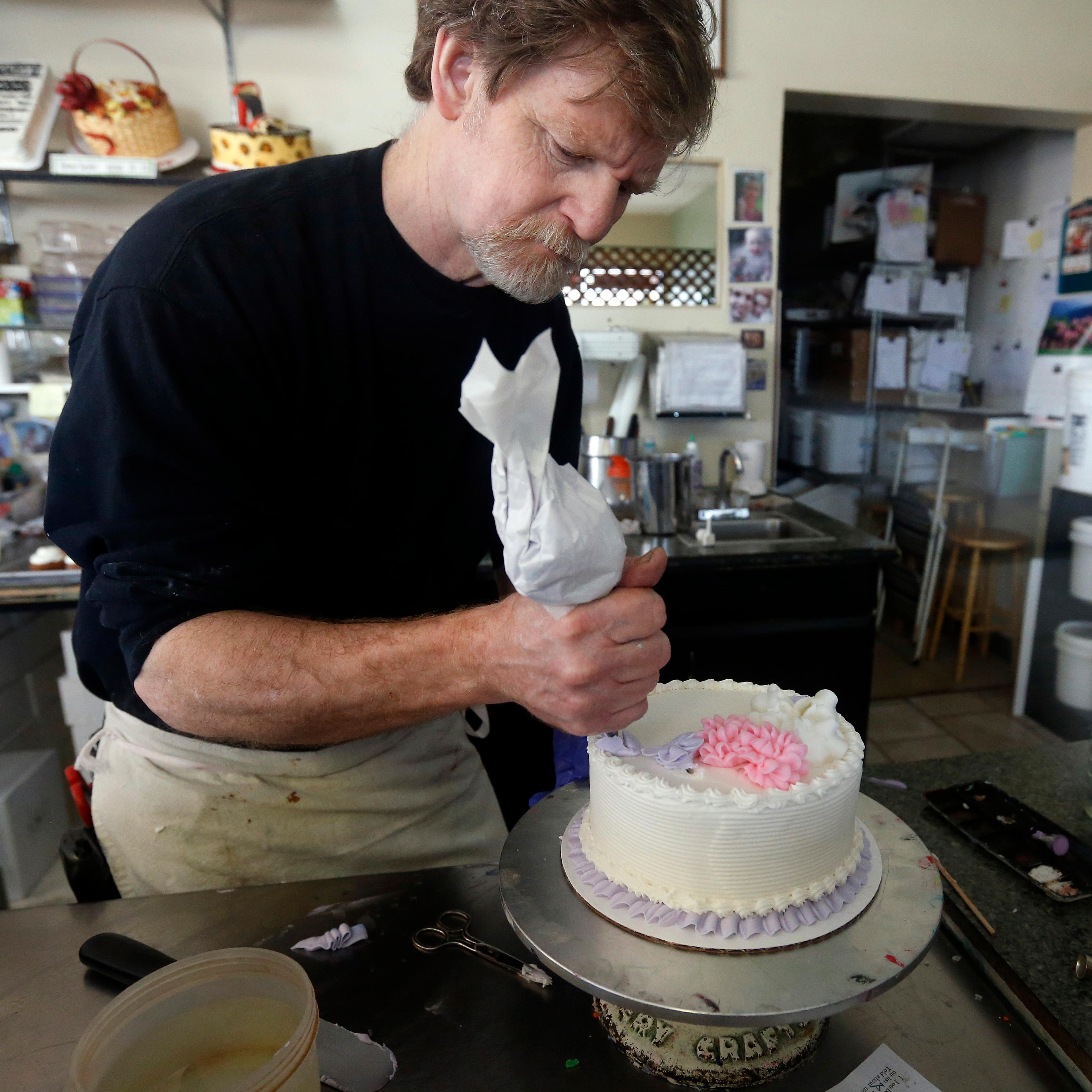 Jack Phillips Wedding Cake