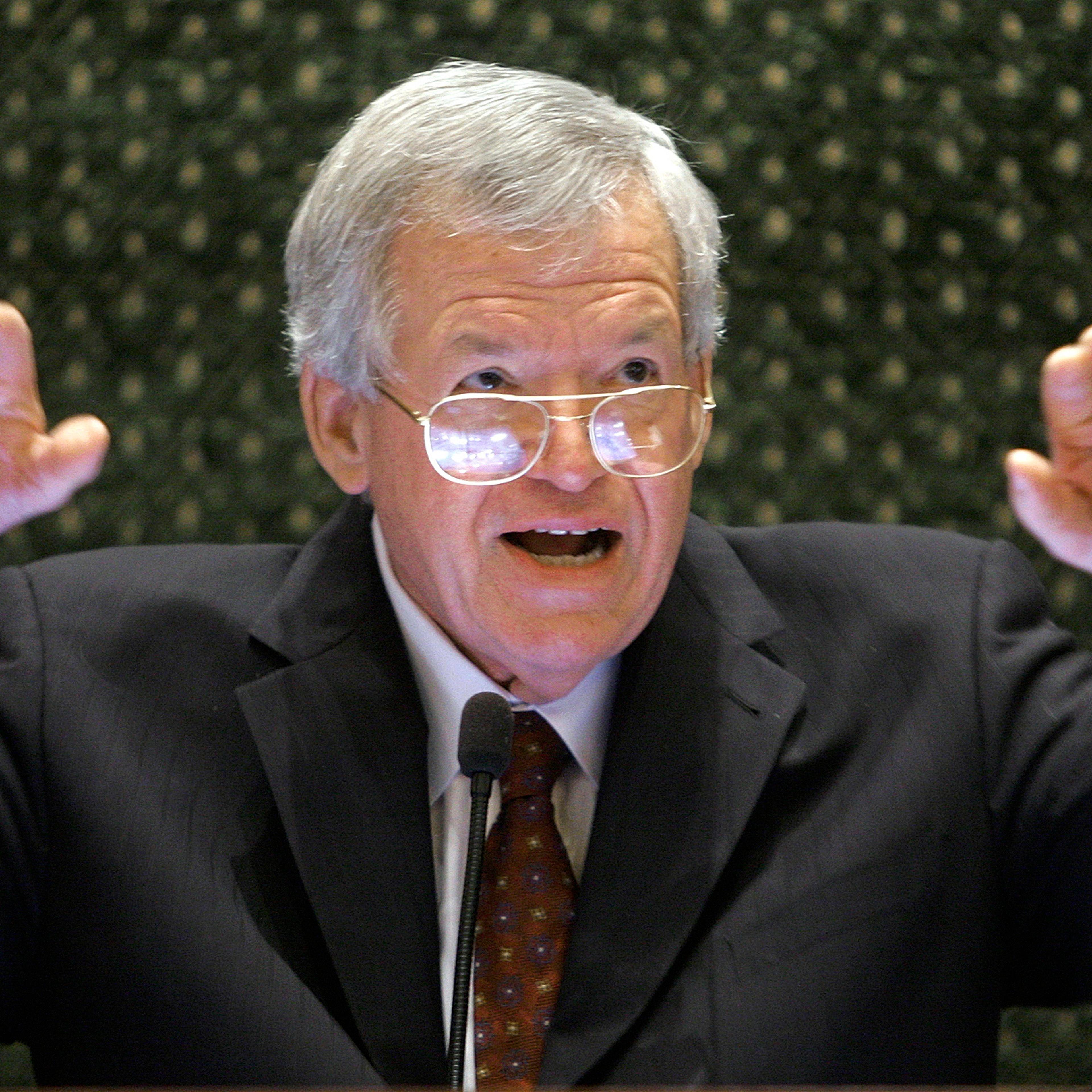 Former U.S. House Speaker Dennis Hastert