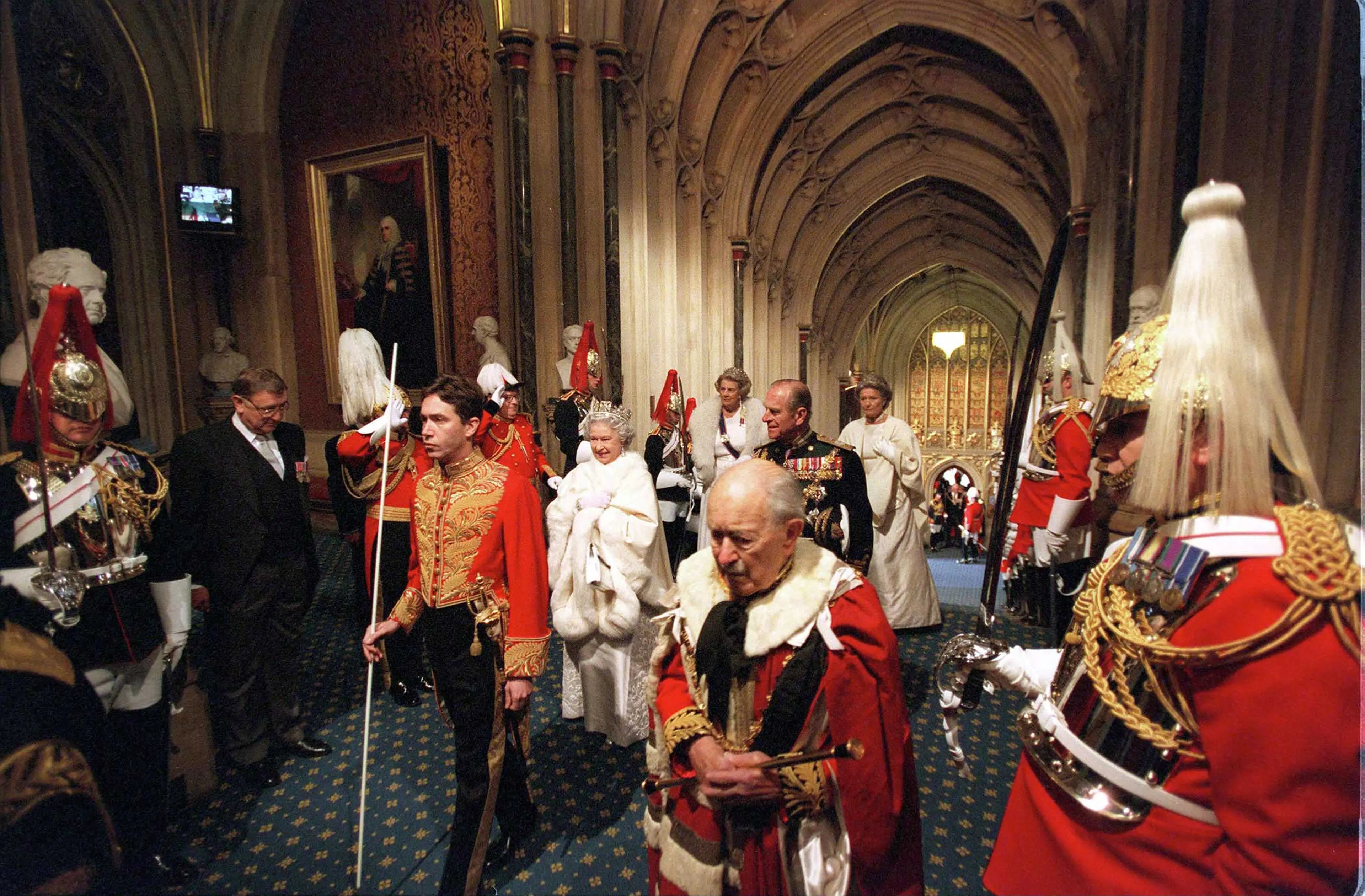 Queen And Prince Philip Cholmondeley