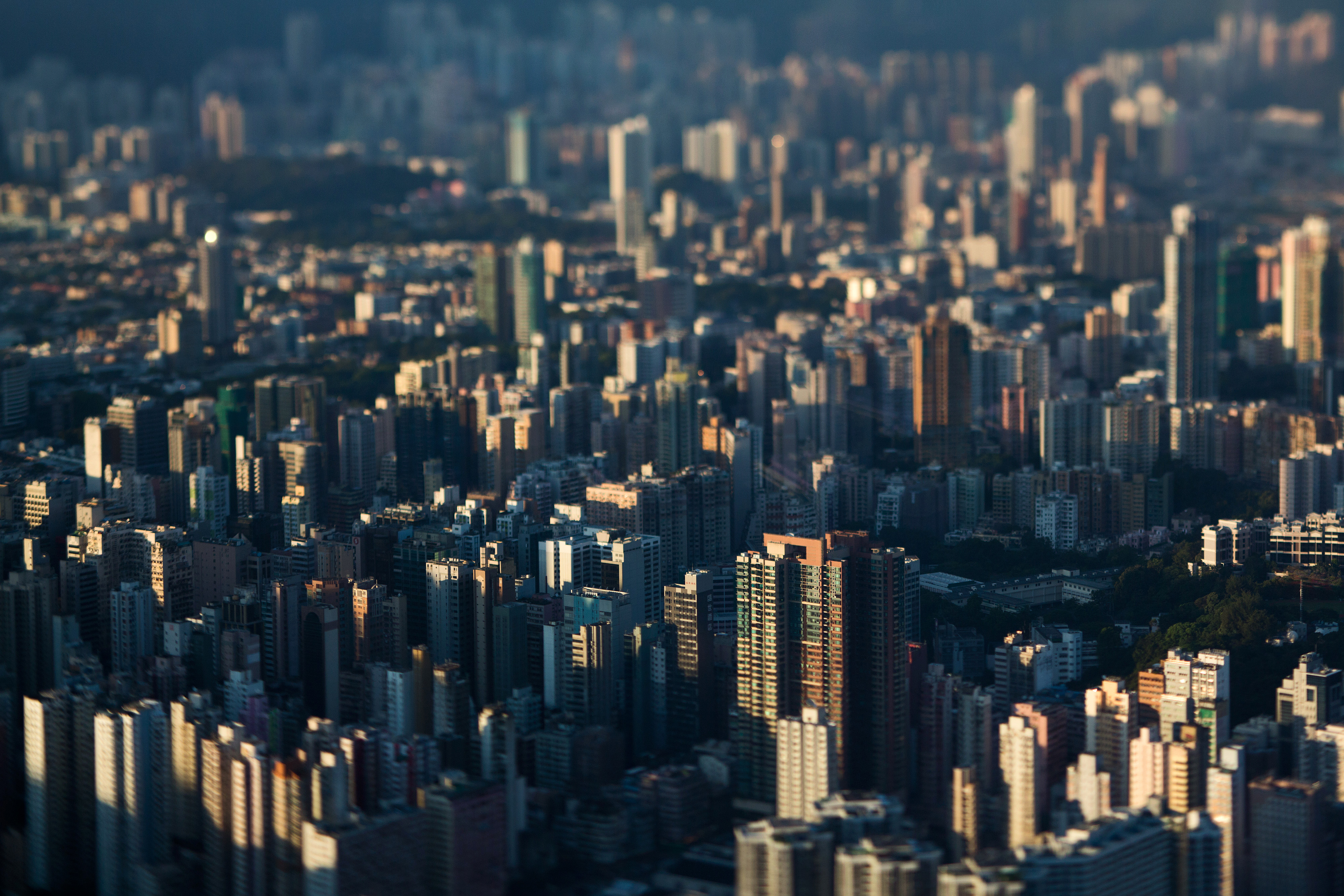 General Images of Hong Kong Economy Ahead of Trade Balance Figures