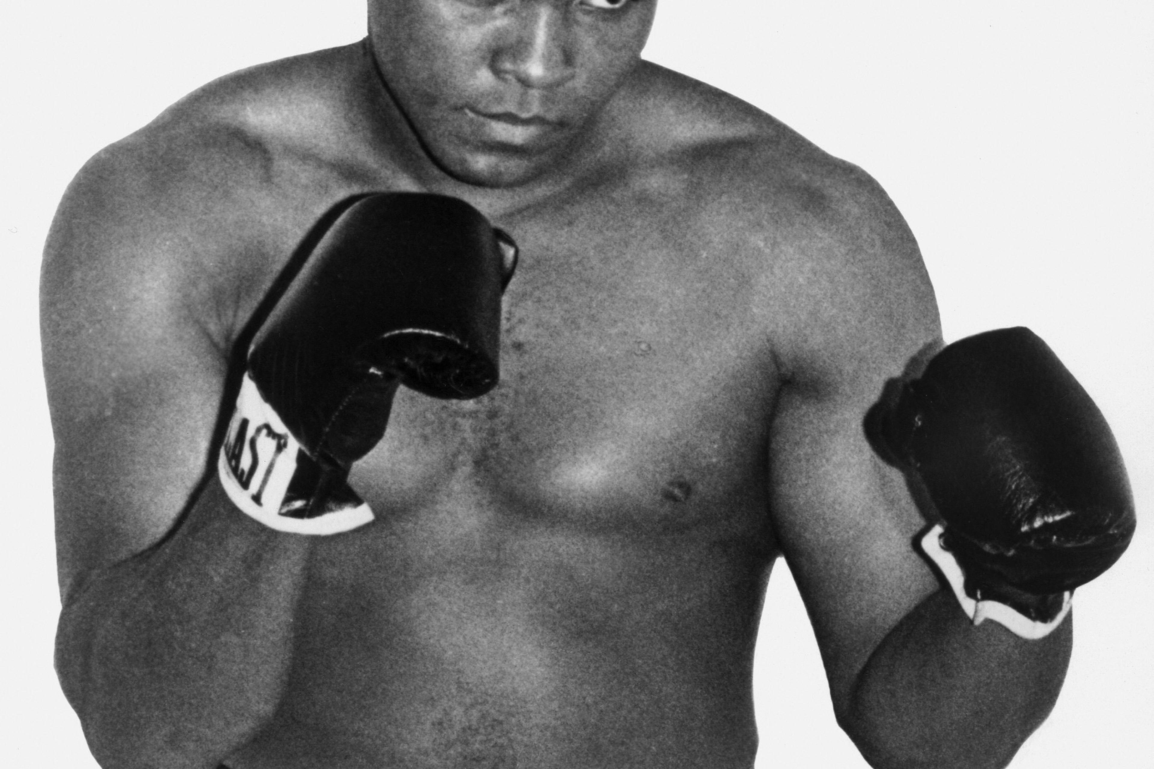 A portrait of then World boxing heavyweight champion Muhammad Ali in 1960 in Paris, France.