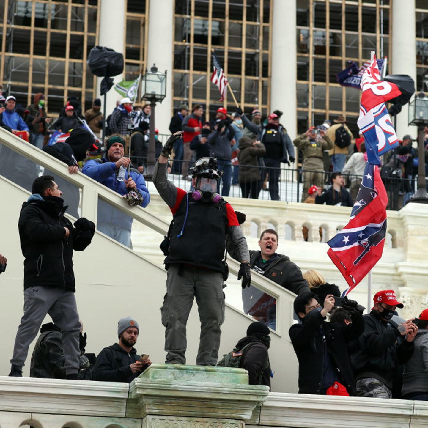 Trump Supporters Hold "Stop The Steal" Rally In DC Amid Ratification Of Presidential Election