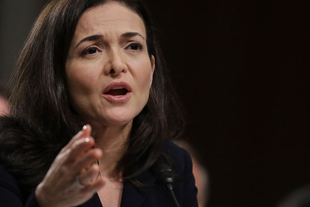 Sheryl Sandberg Facebook George Soros