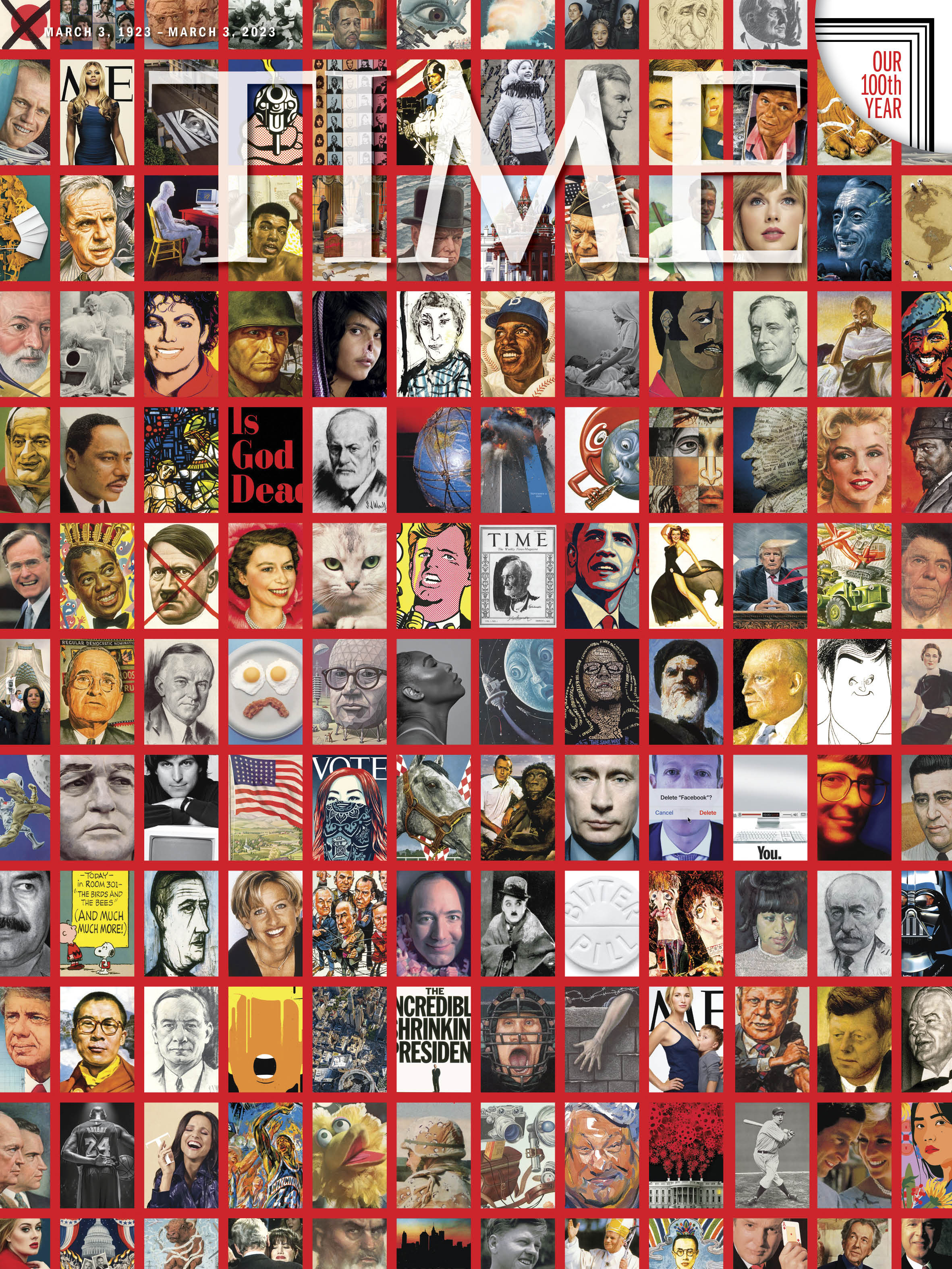 TIME 100th Birthday Cover 230313