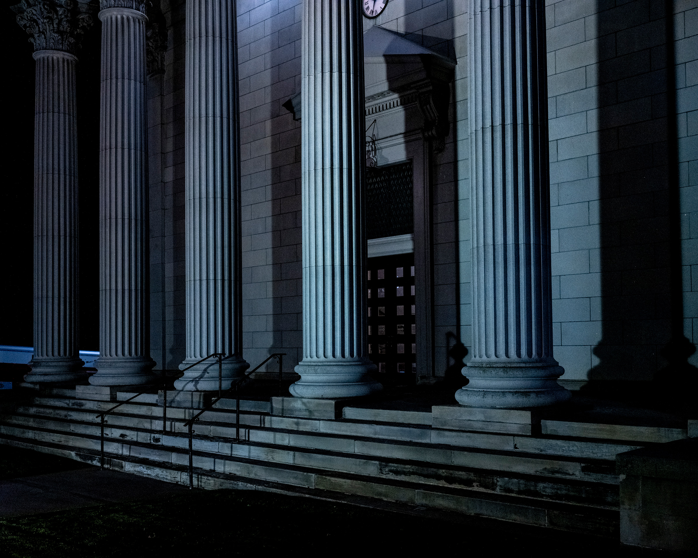 A courthouse in Pennsylvania, the most hotly contested state in this election and already the subject of legal challenges