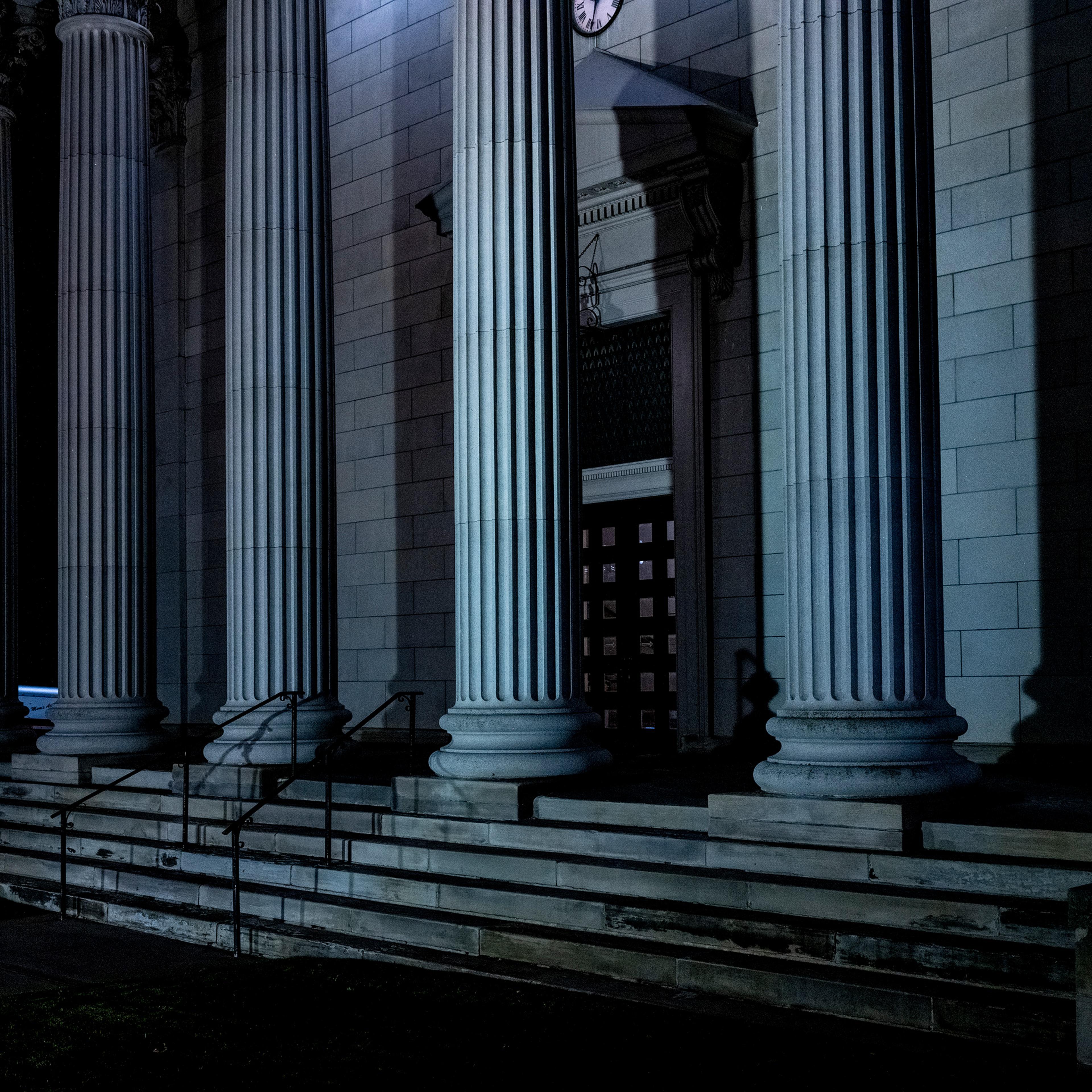 A courthouse in Pennsylvania, the most hotly contested state in this election and already the subject of legal challenges
