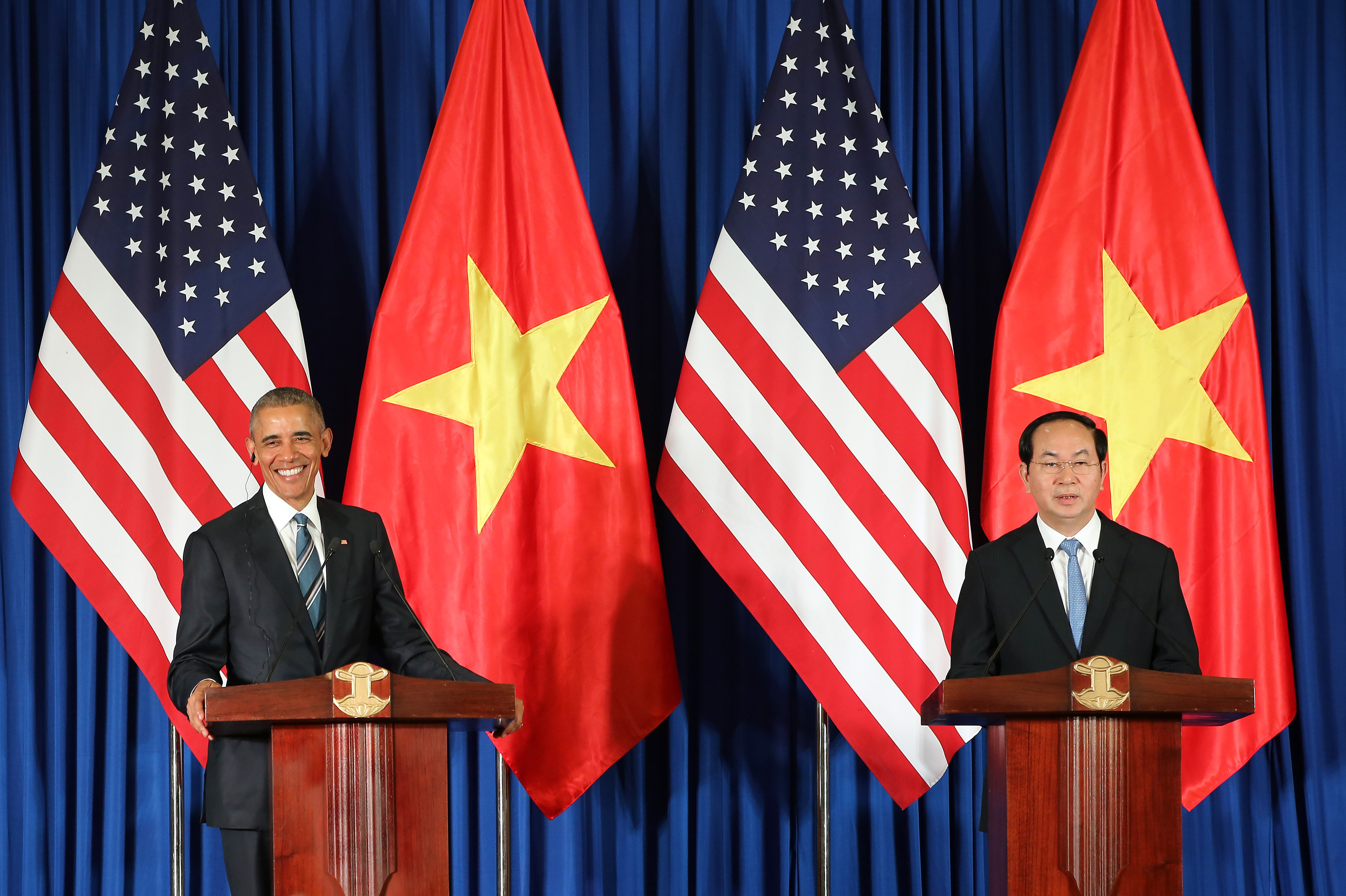 Barack Obama Tran Di Quang