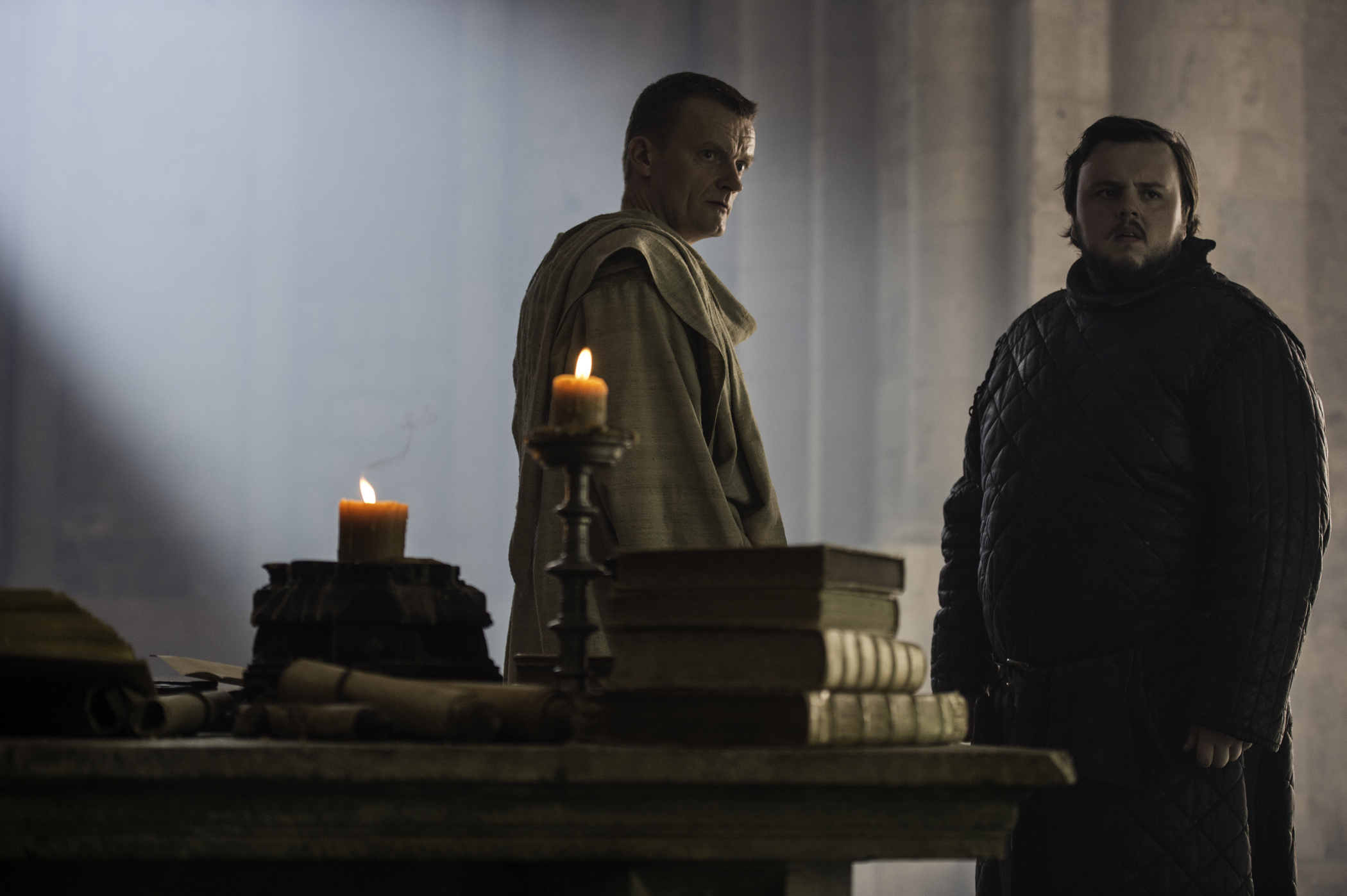 John Bradley as Samwell Tarly in Game of Thrones