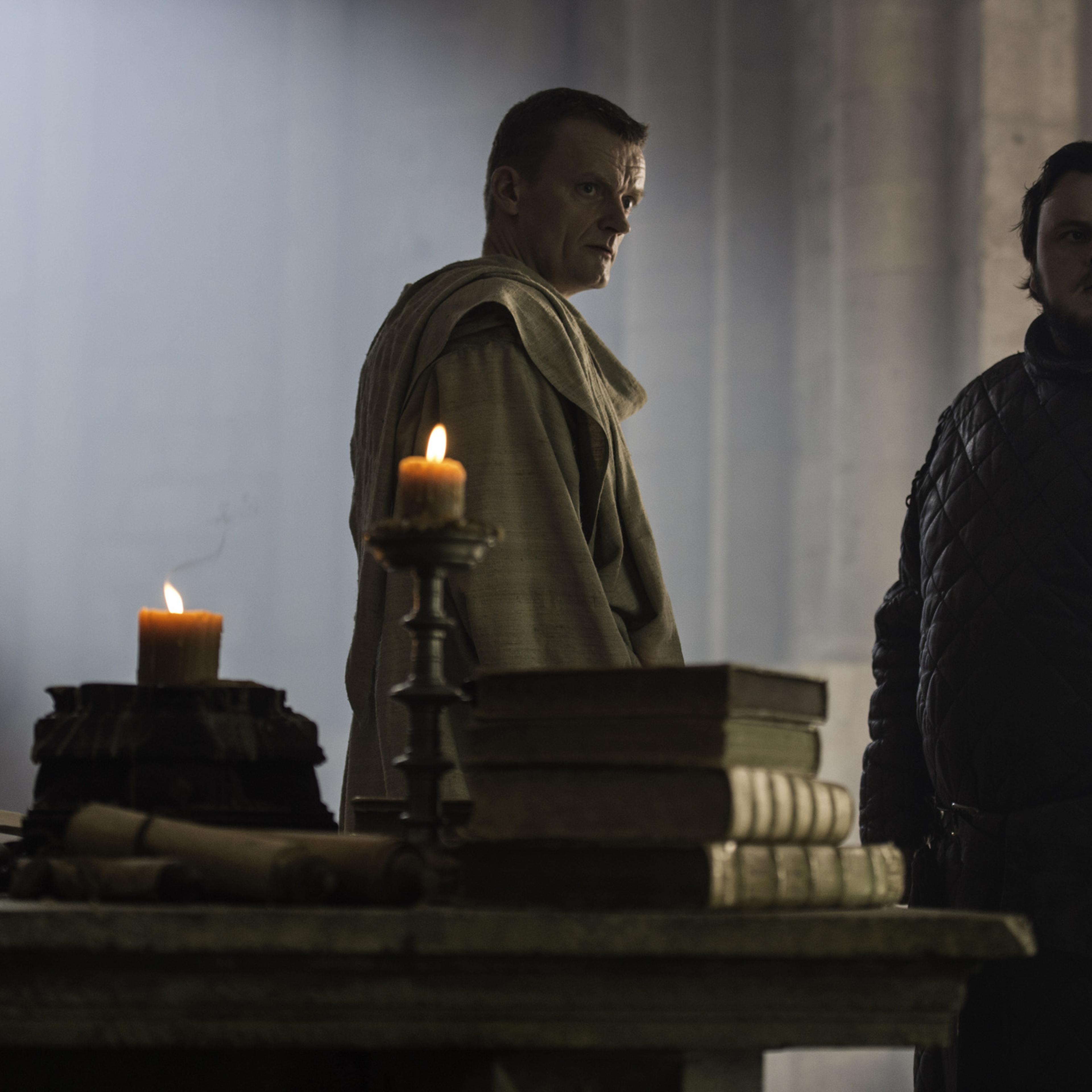 John Bradley as Samwell Tarly in Game of Thrones