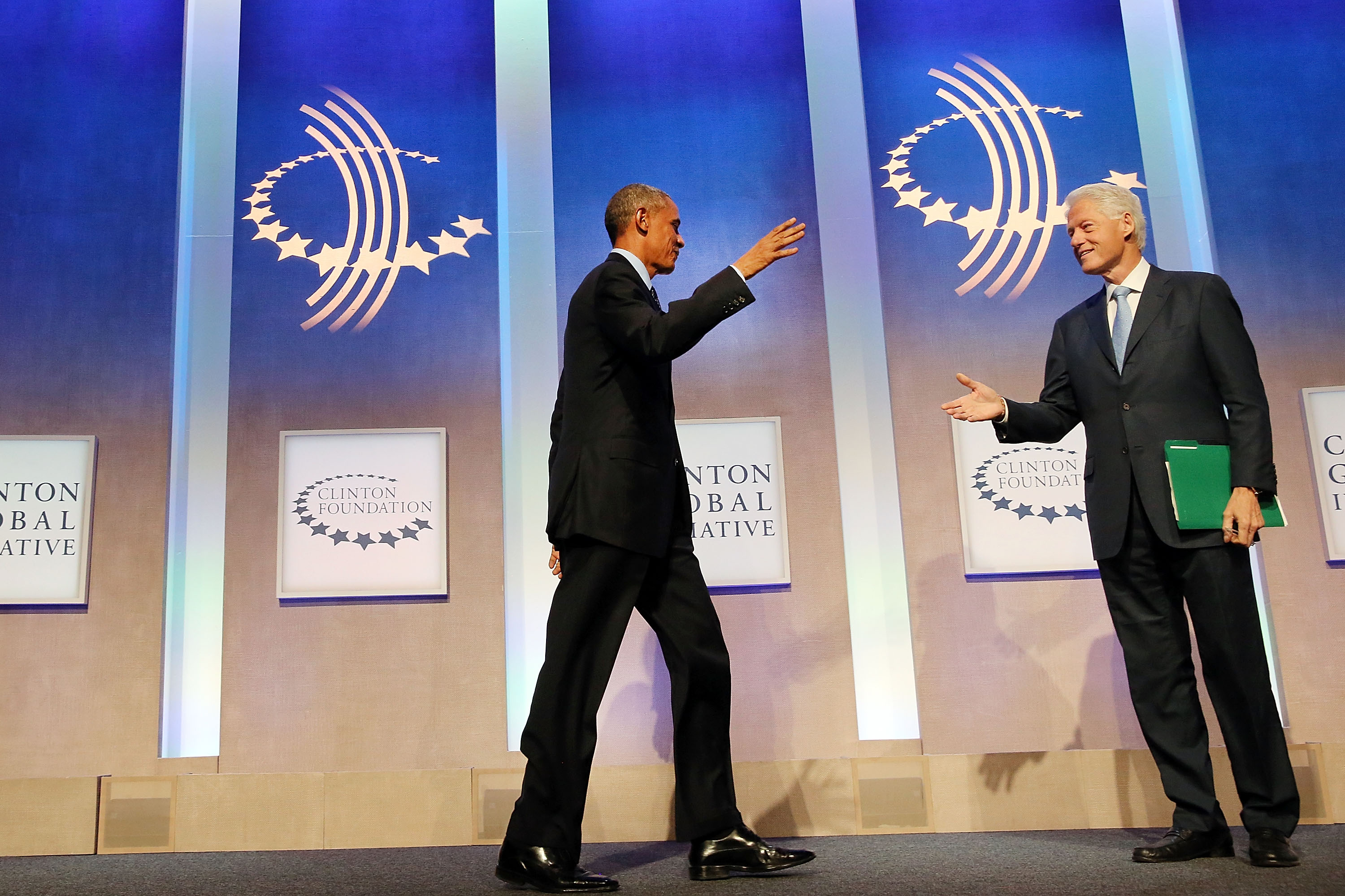 President Obama Speaks At The Annual Clinton Global Initiative