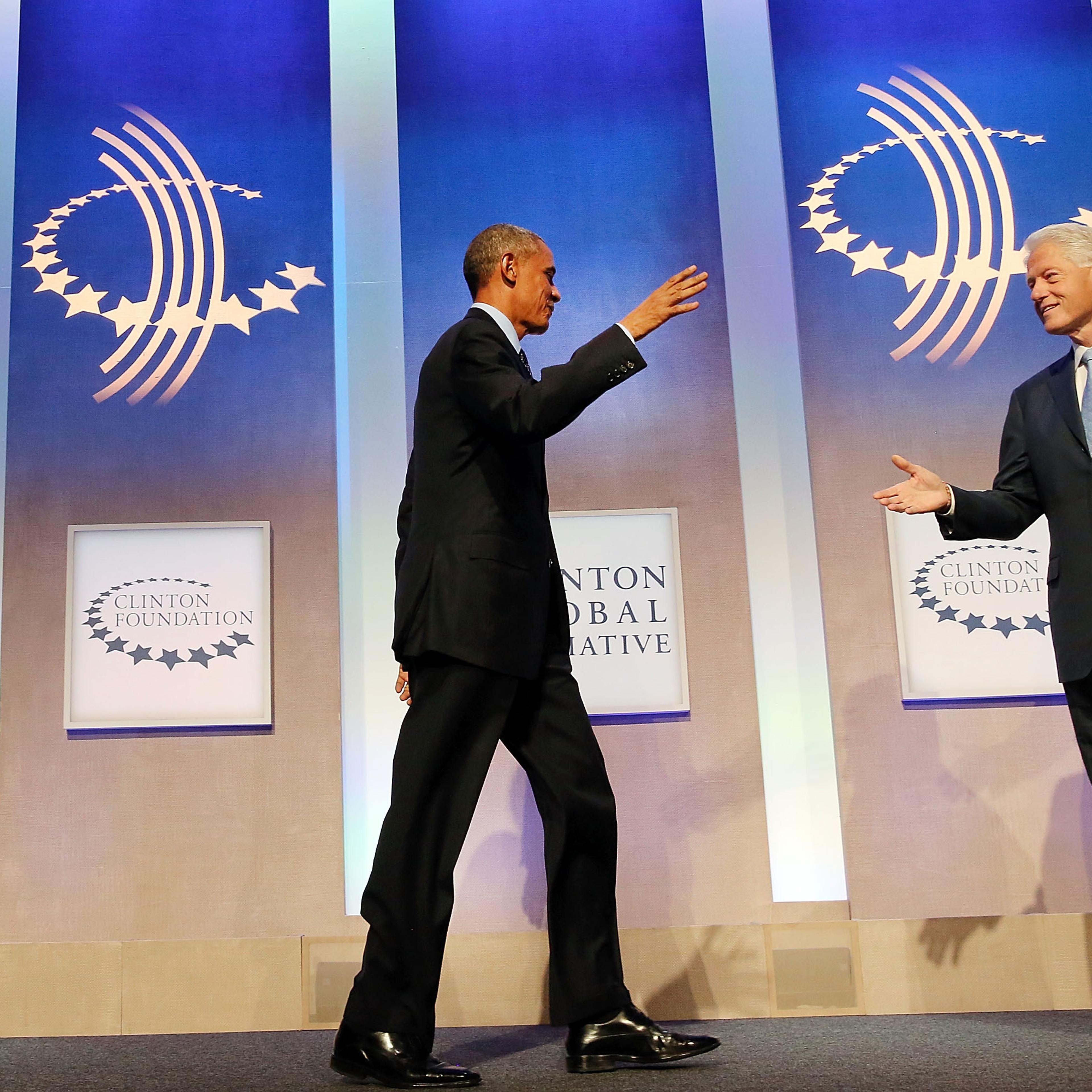 President Obama Speaks At The Annual Clinton Global Initiative