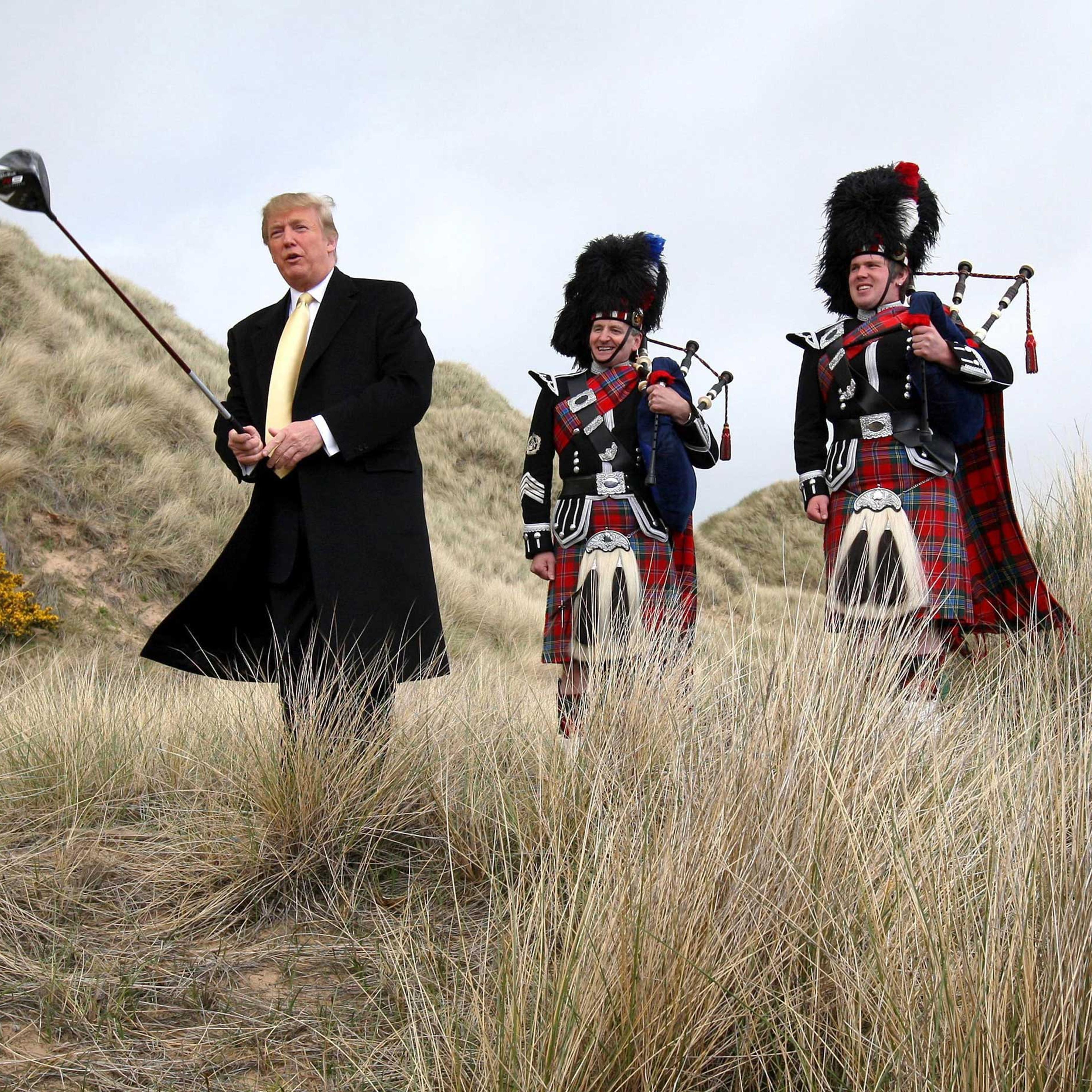Donald Trump Menie Estate Scotland