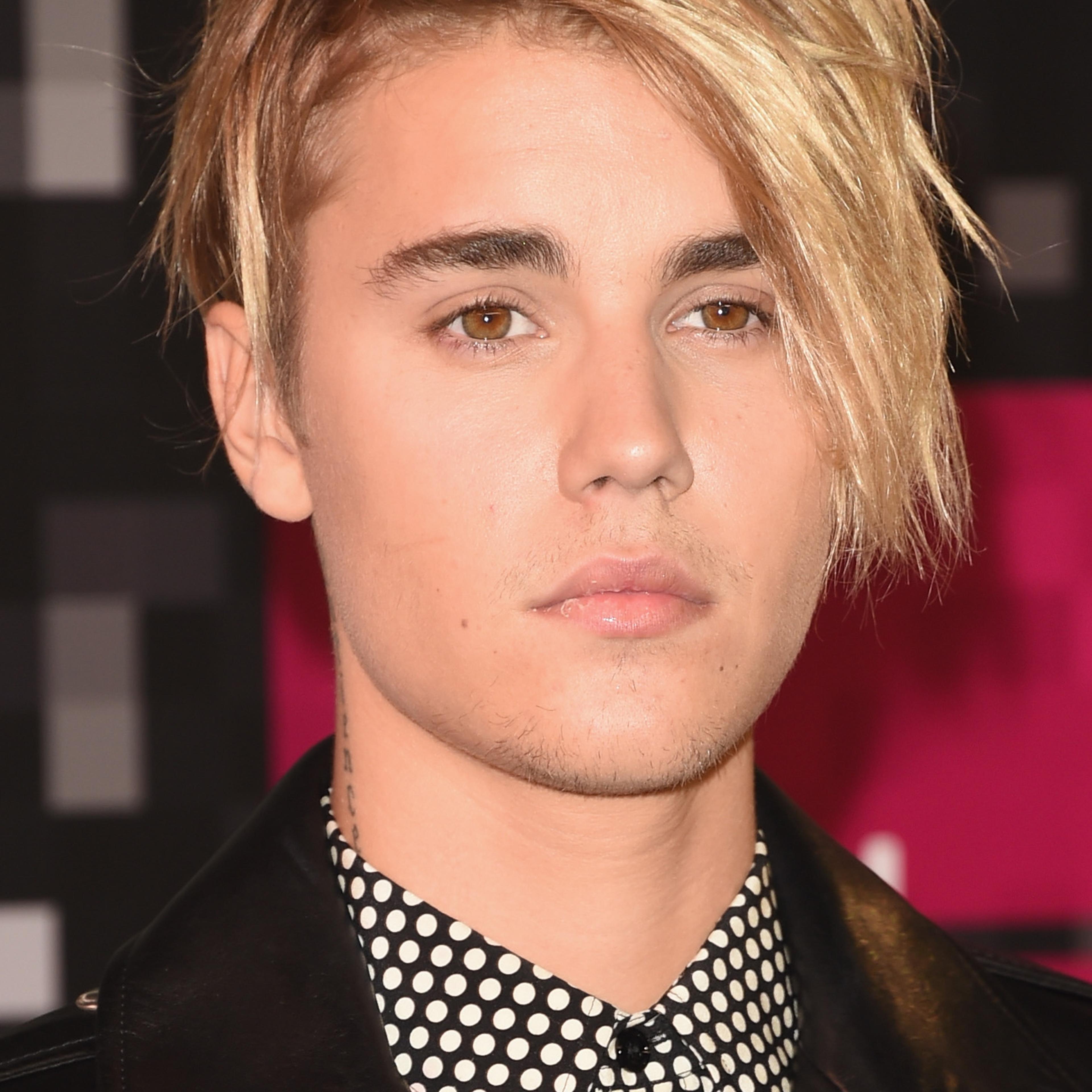 Justin Bieber at the 2015 MTV Video Music Awards in Los Angeles on Aug. 30, 2015.