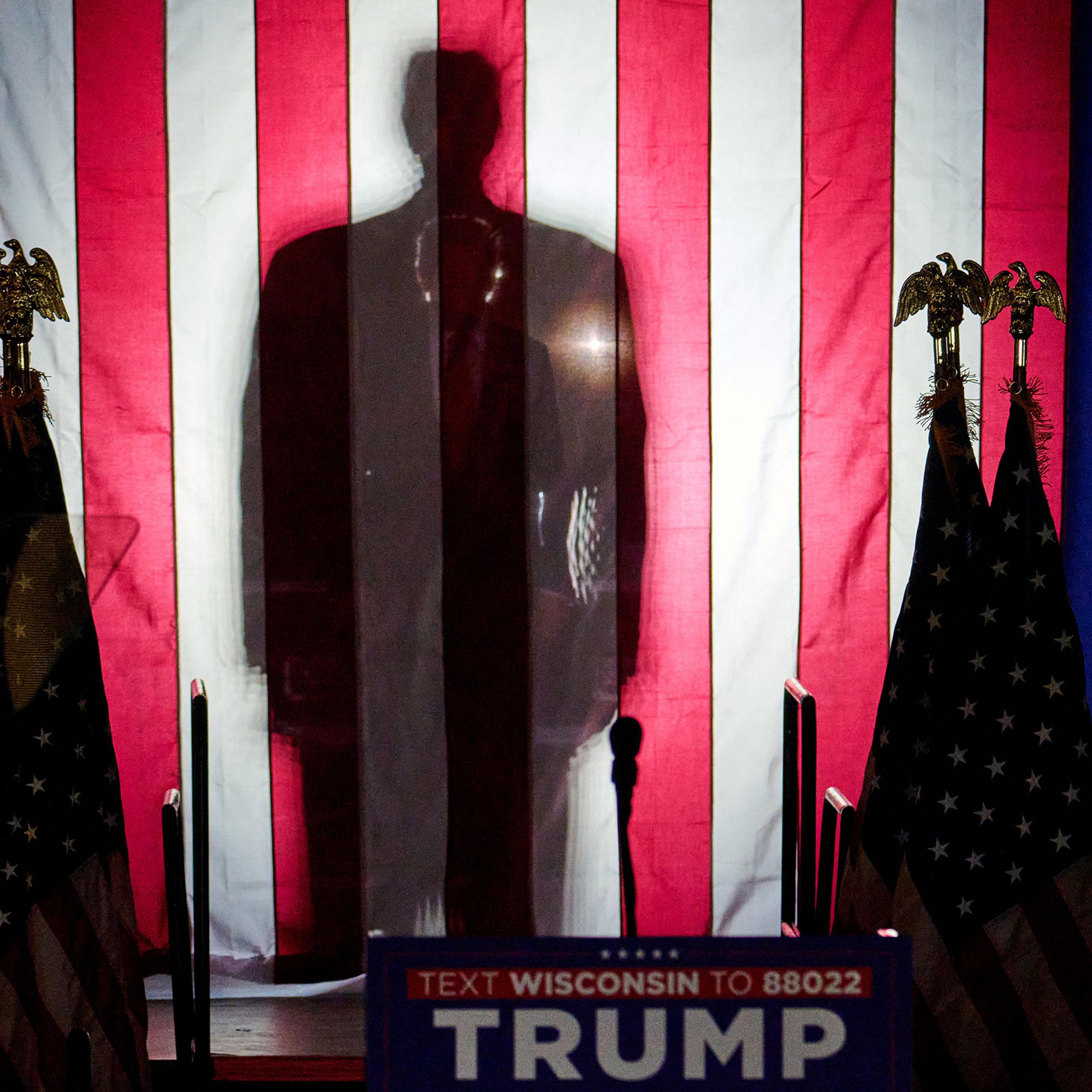 Donald Trump Holds Rally In Wisconsin