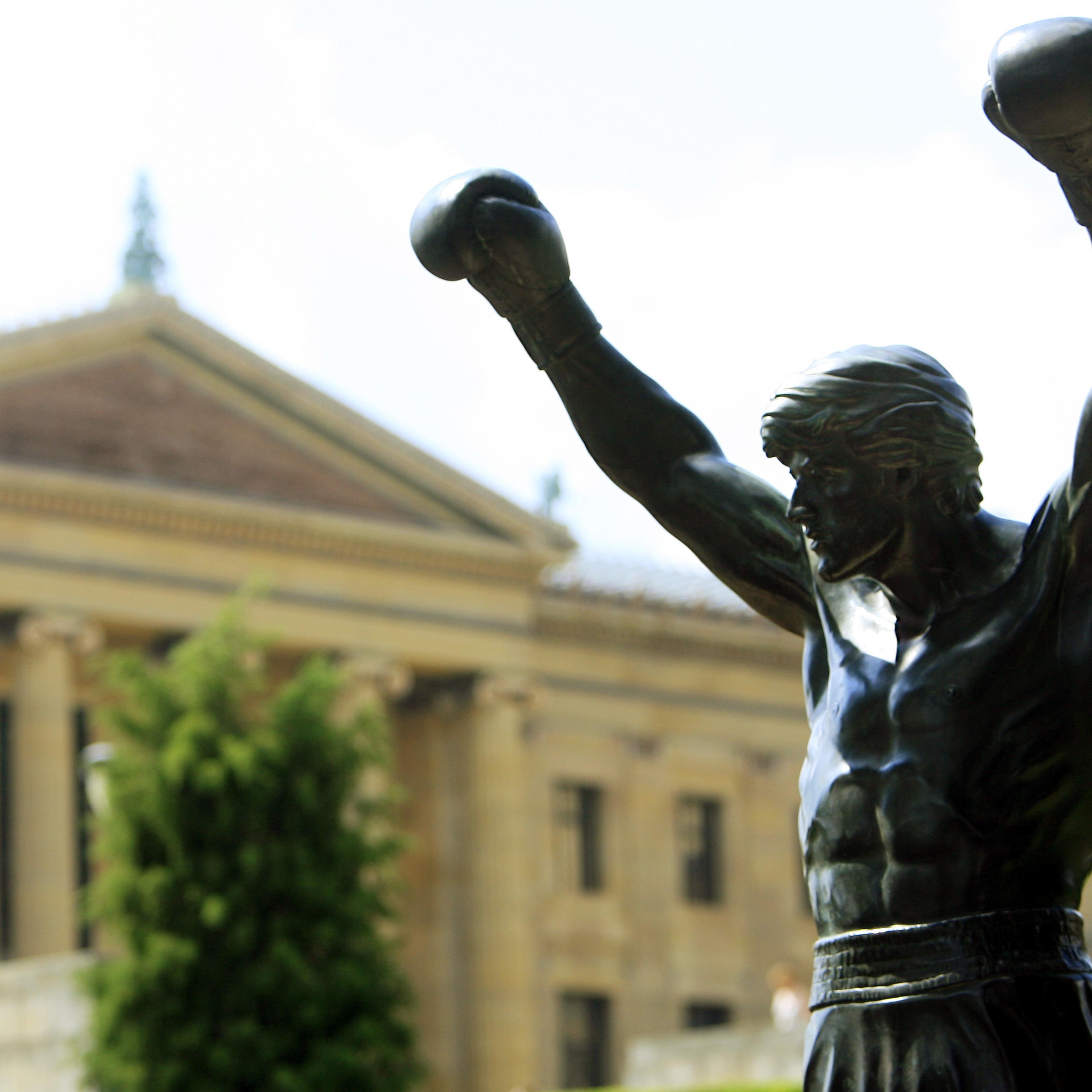 Rocky Statue Reopens
