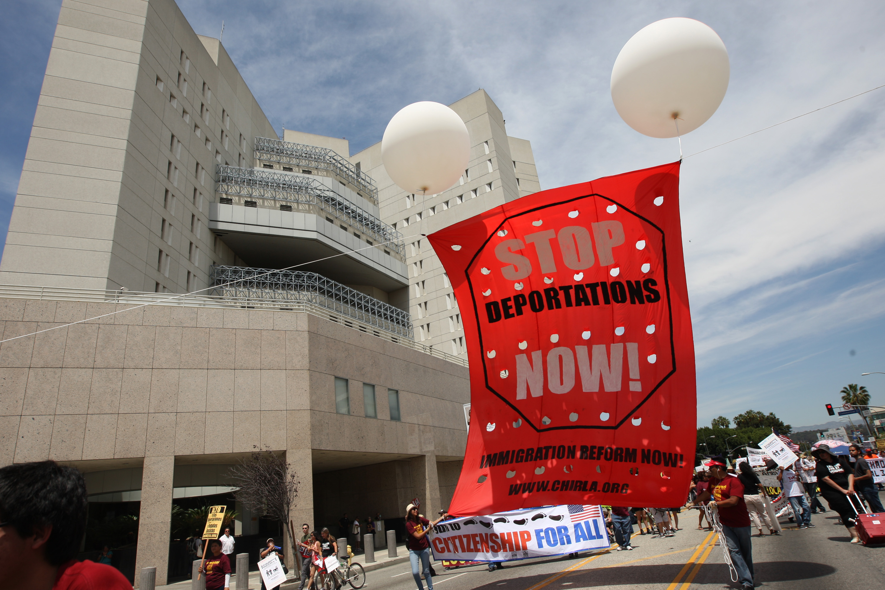 LA May Day Marches Celebrate Workers, Push For Immigration Reform