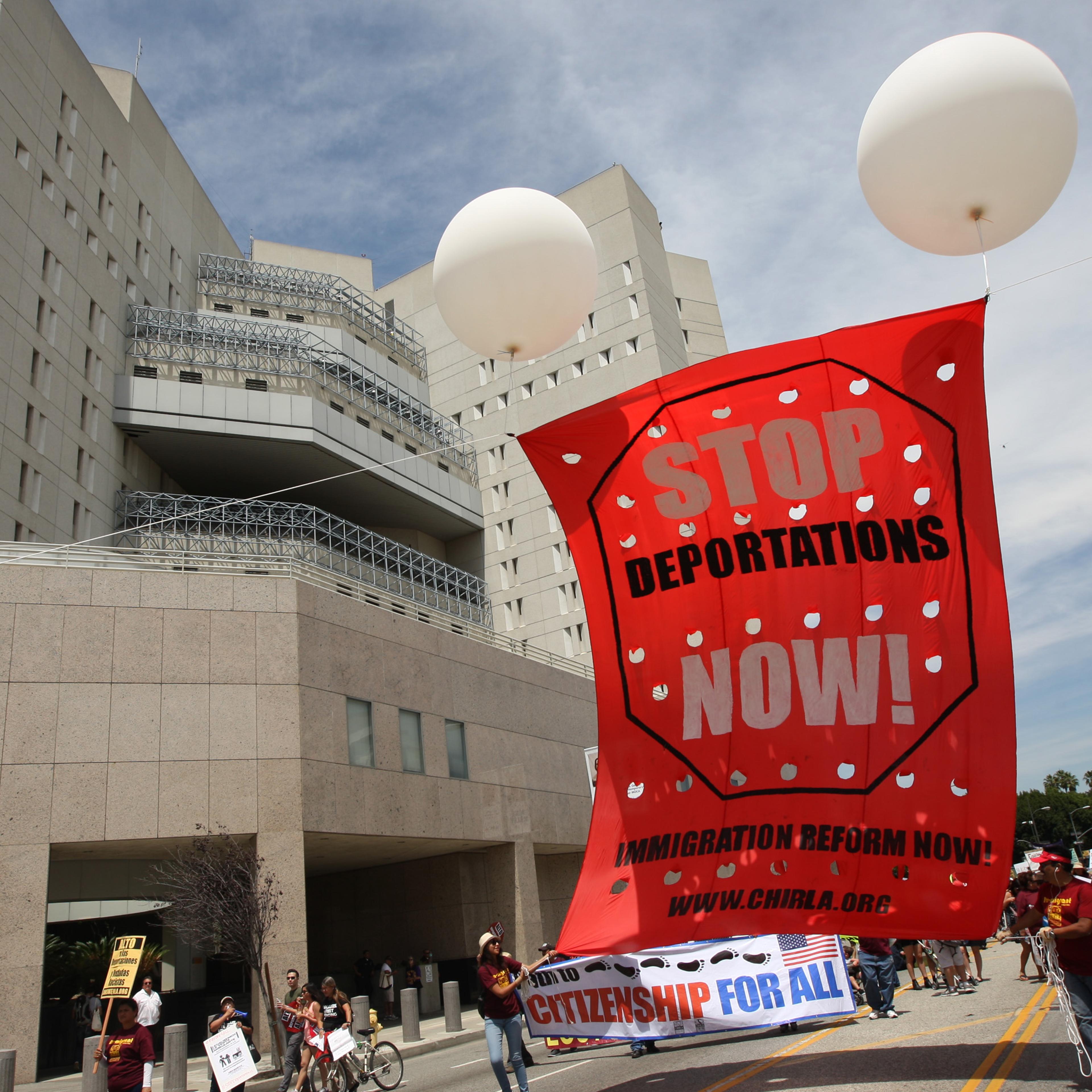LA May Day Marches Celebrate Workers, Push For Immigration Reform
