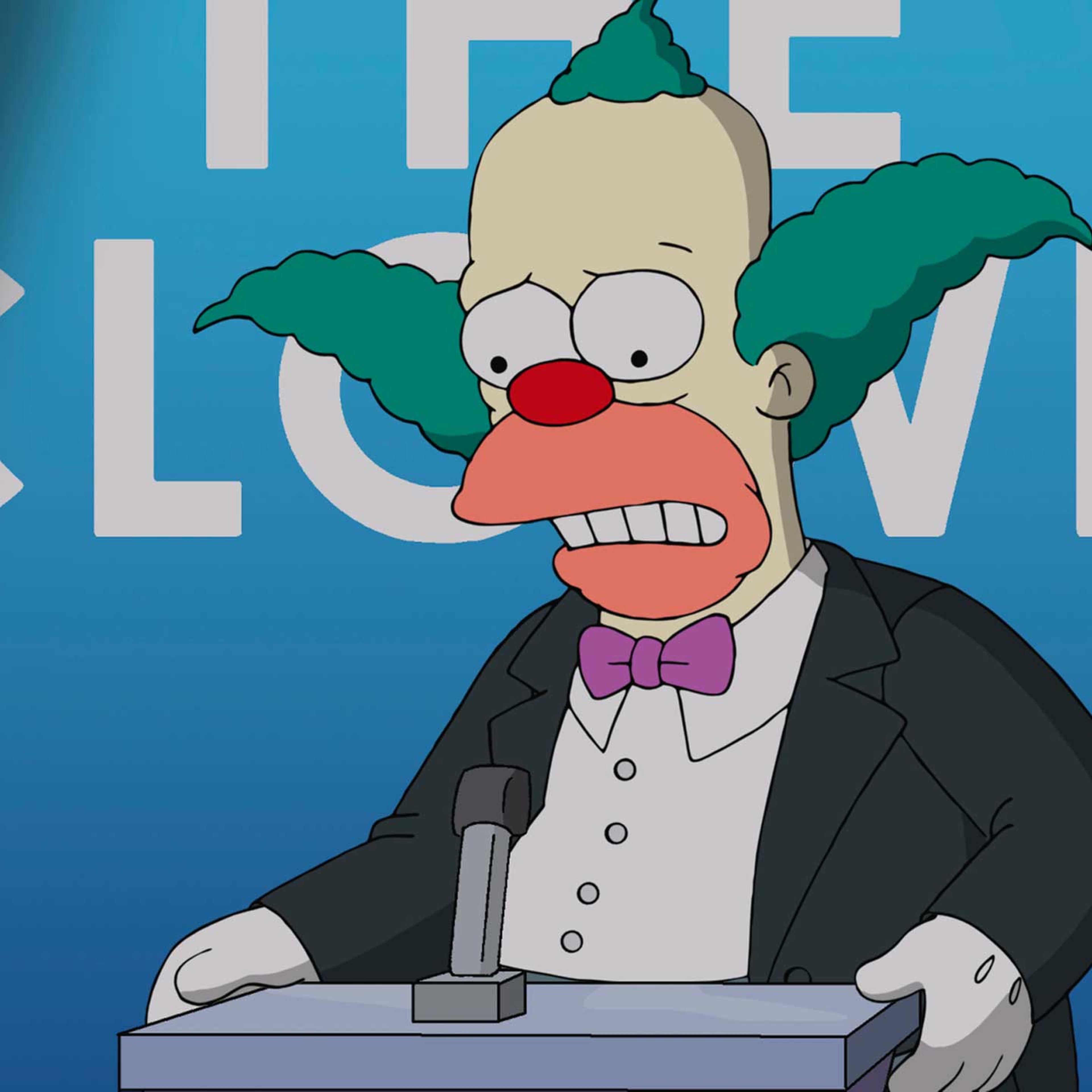 Krusty the Clown The Simpsons Season 26 Premier