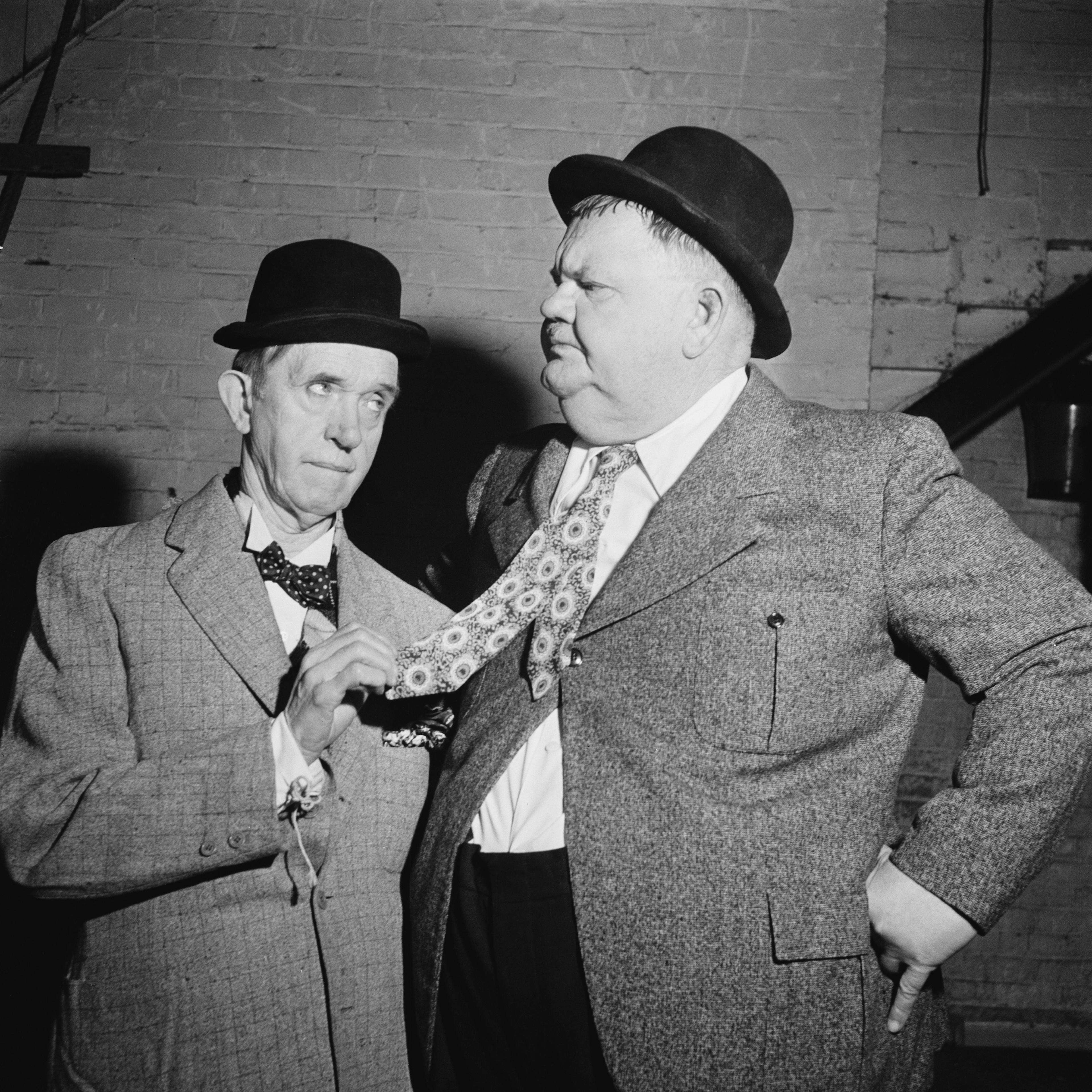 Laurel And Hardy In A Spot Of Trouble