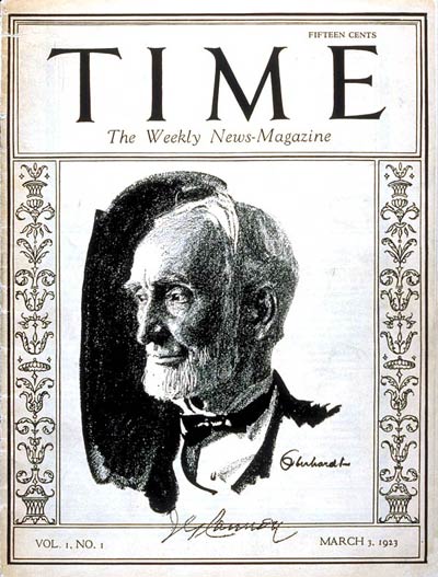 First cover of TIME