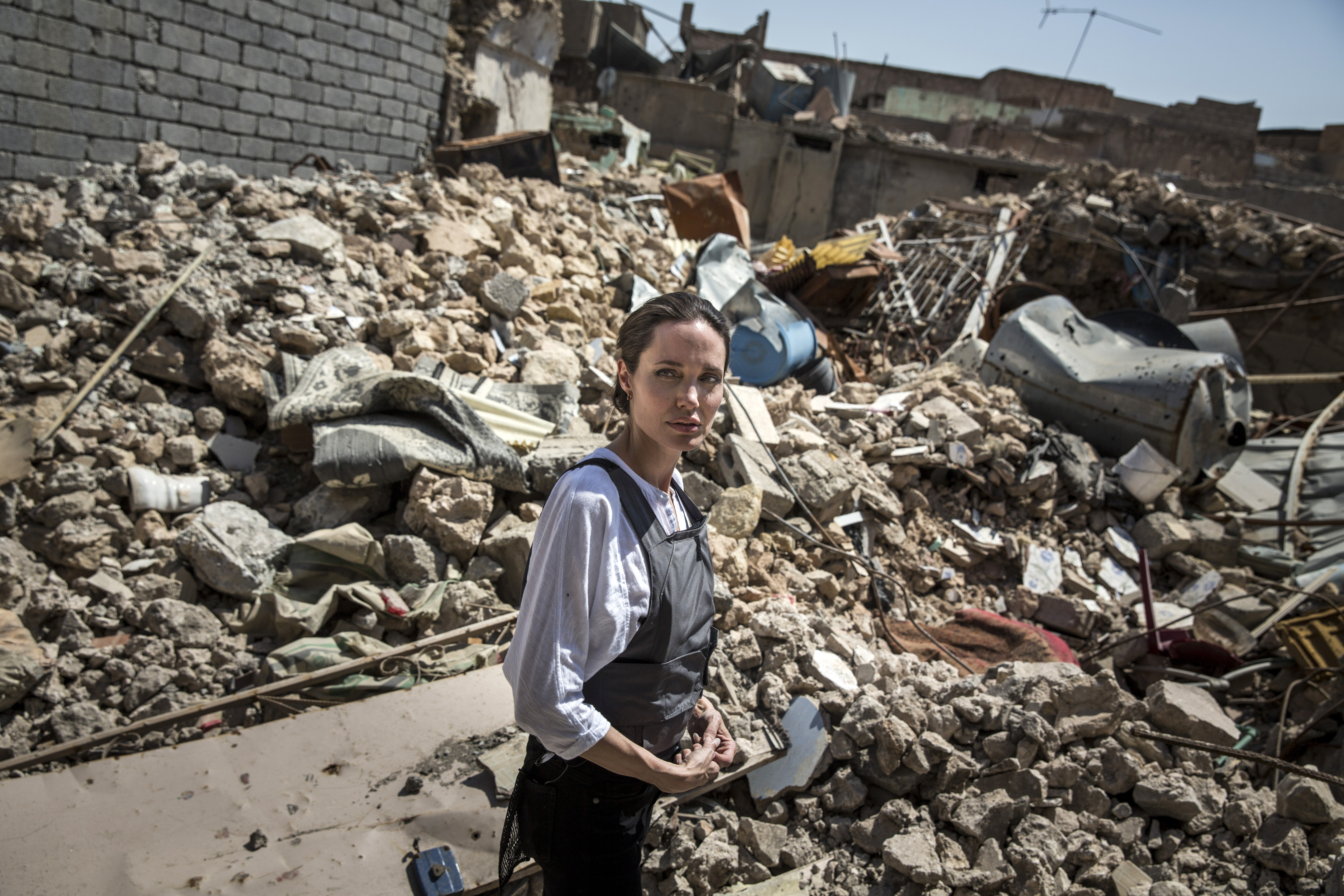 UNHCR Special Envoy Angelina Jolie Visits Iraq