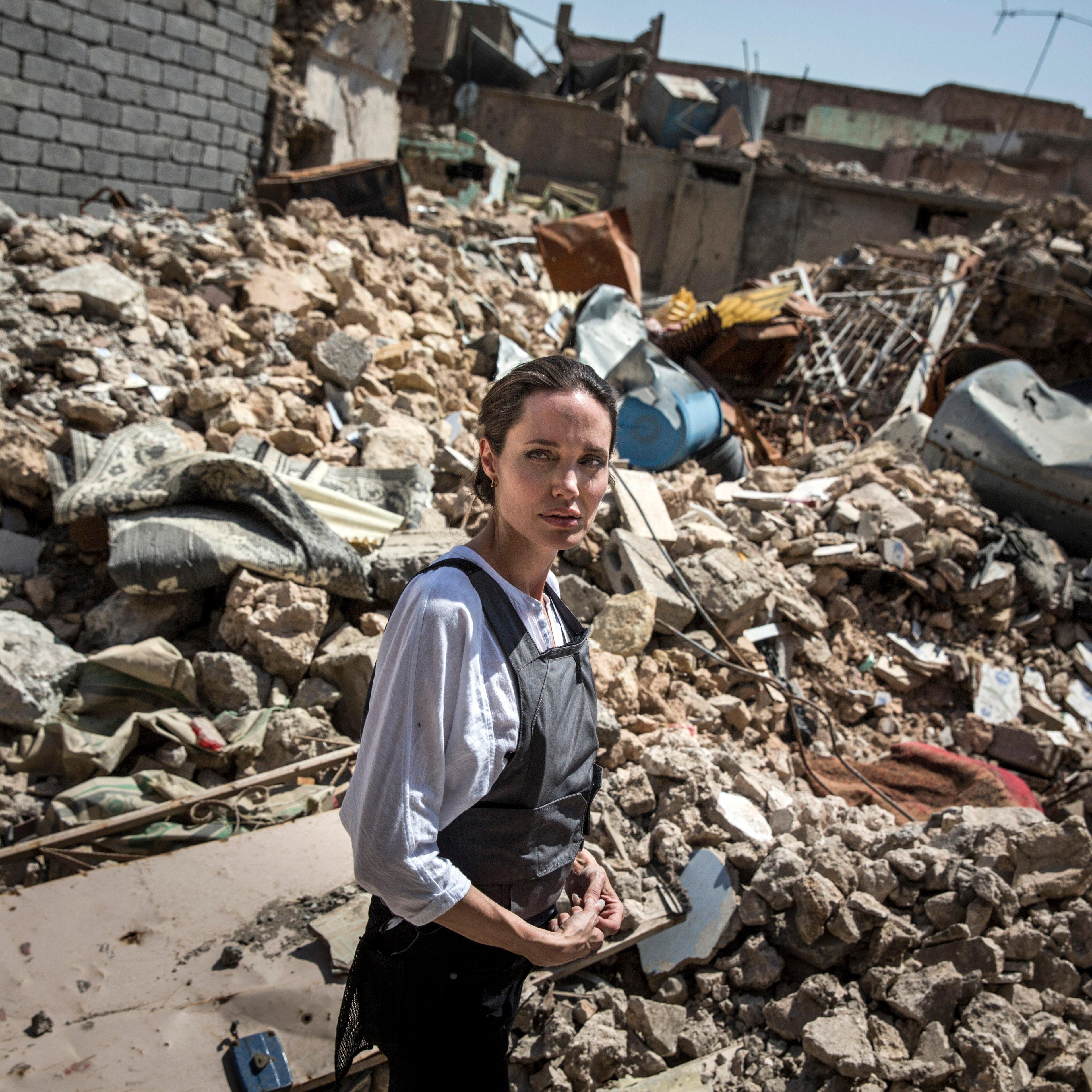 UNHCR Special Envoy Angelina Jolie Visits Iraq