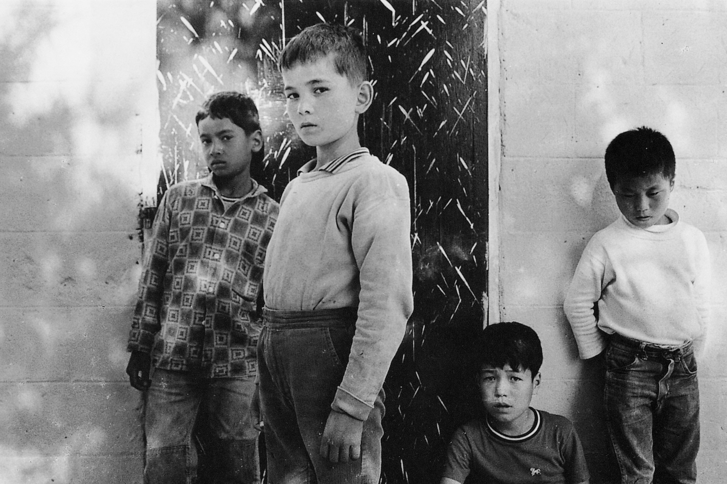 Biracial orphans of the Korean War, 1960s.