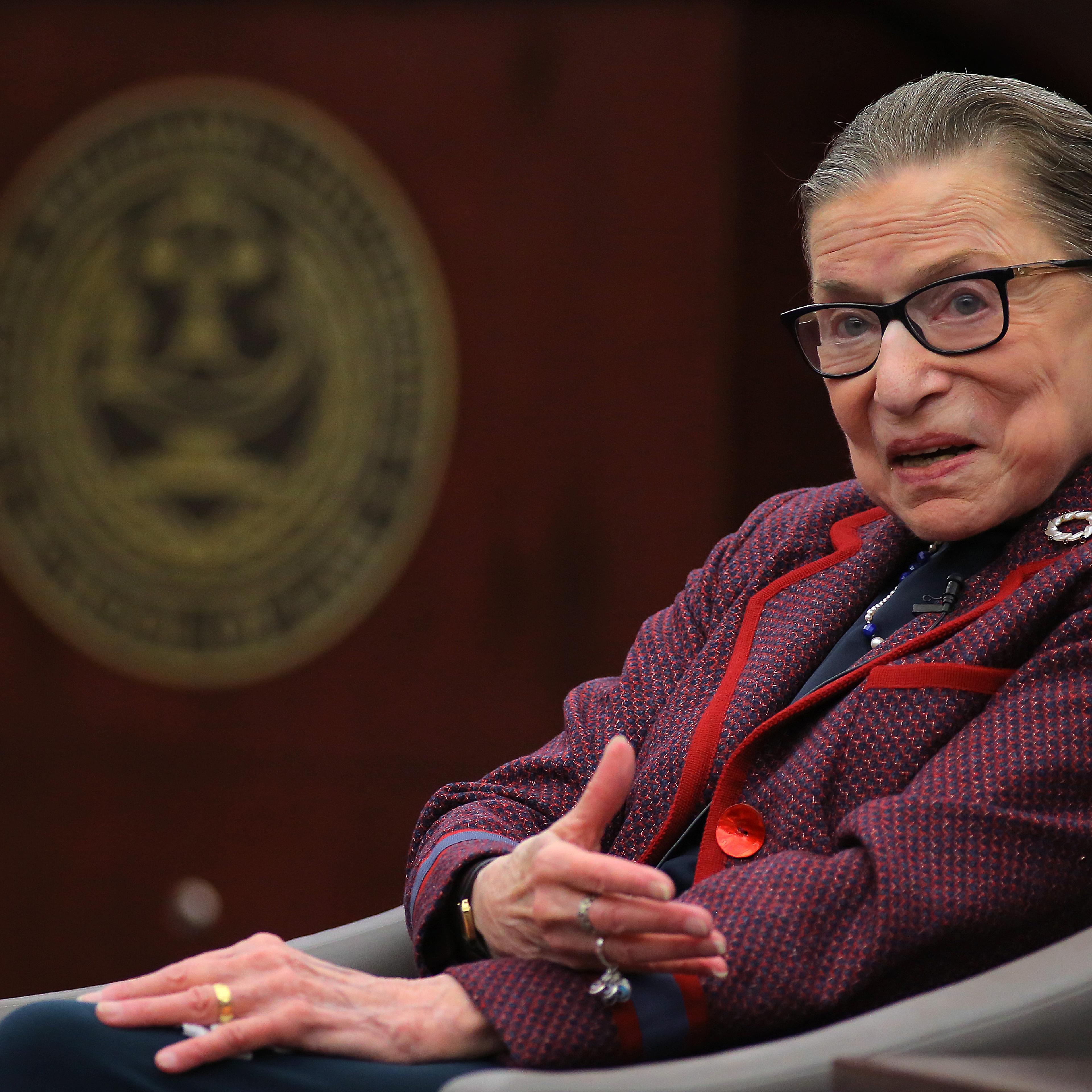 Supreme Court Justice Ruth Bader Ginsburg At Roger Williams University