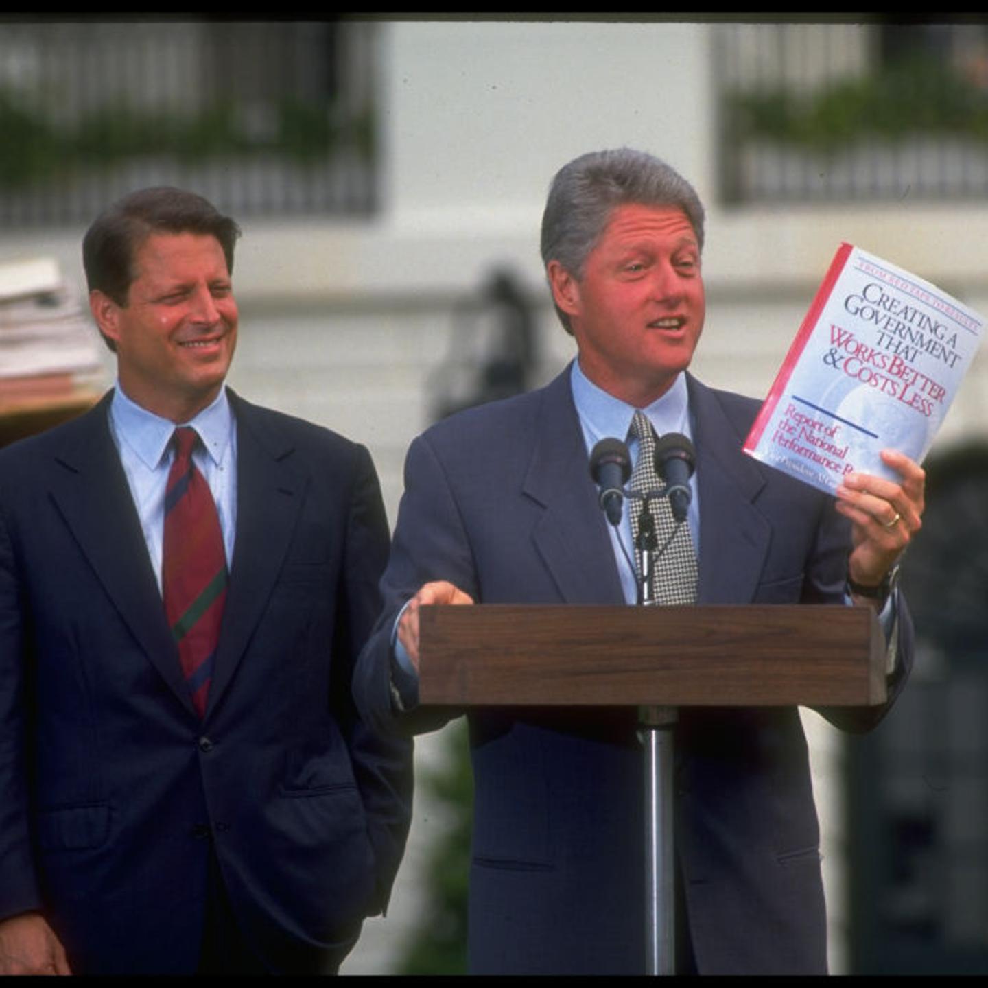 Bill Clinton And Al Gore