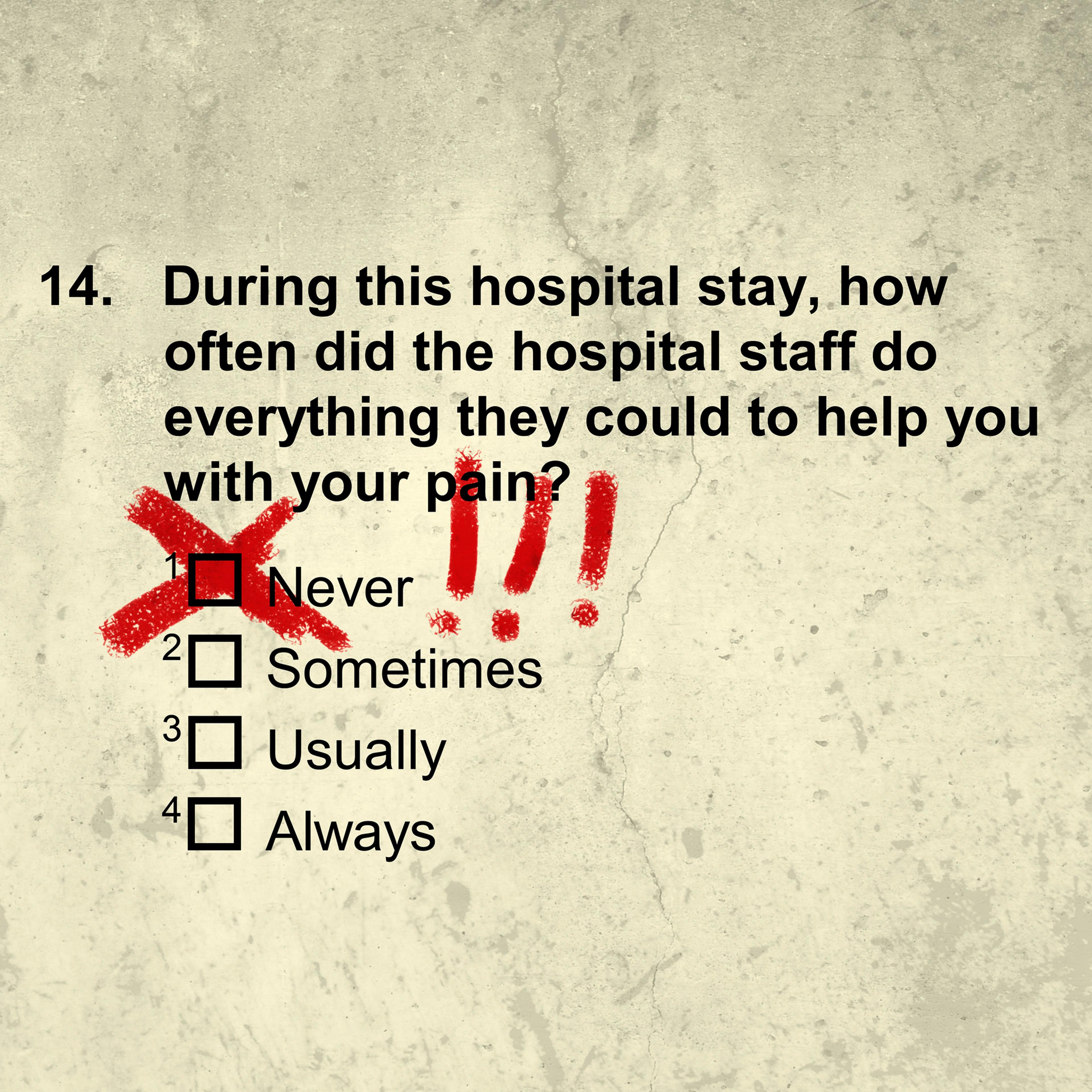 Some doctors say patient surveys have led them to prescribe potentially dangerous painkillers