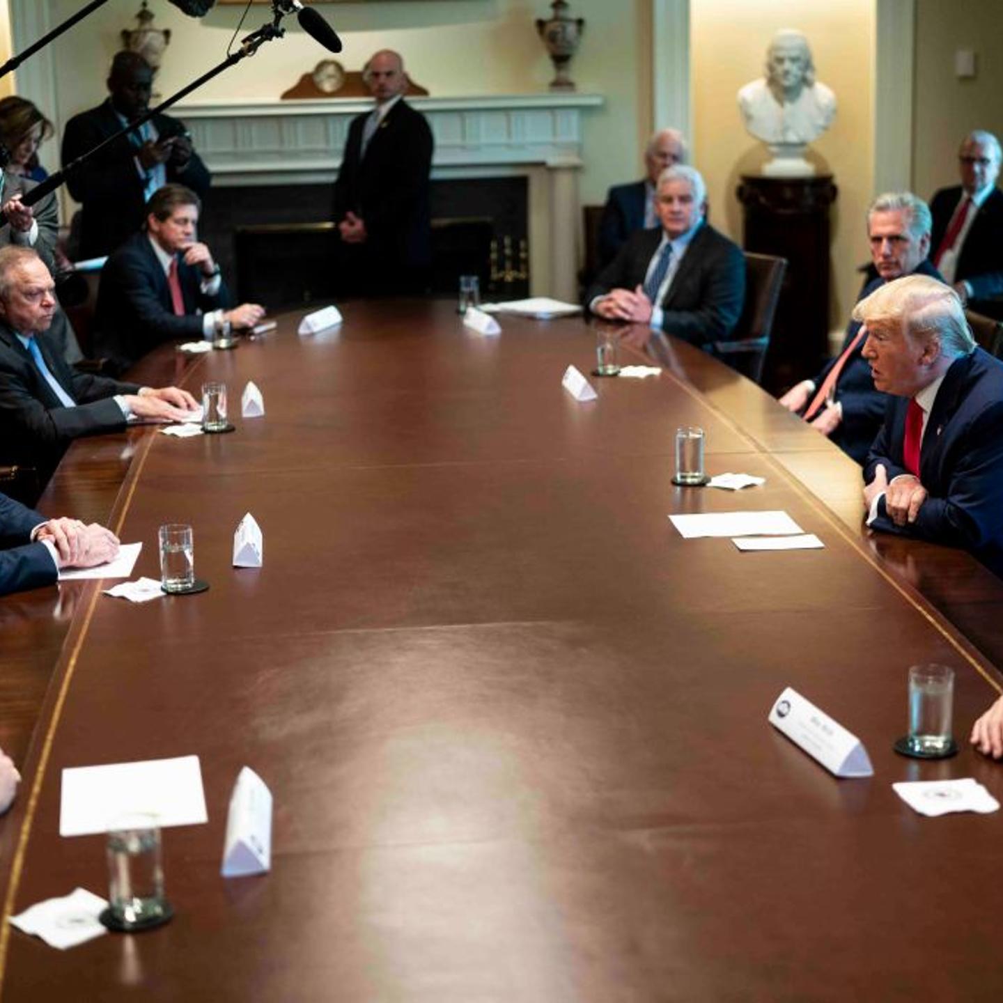 President Trump Meets With Oil Executives At the White House