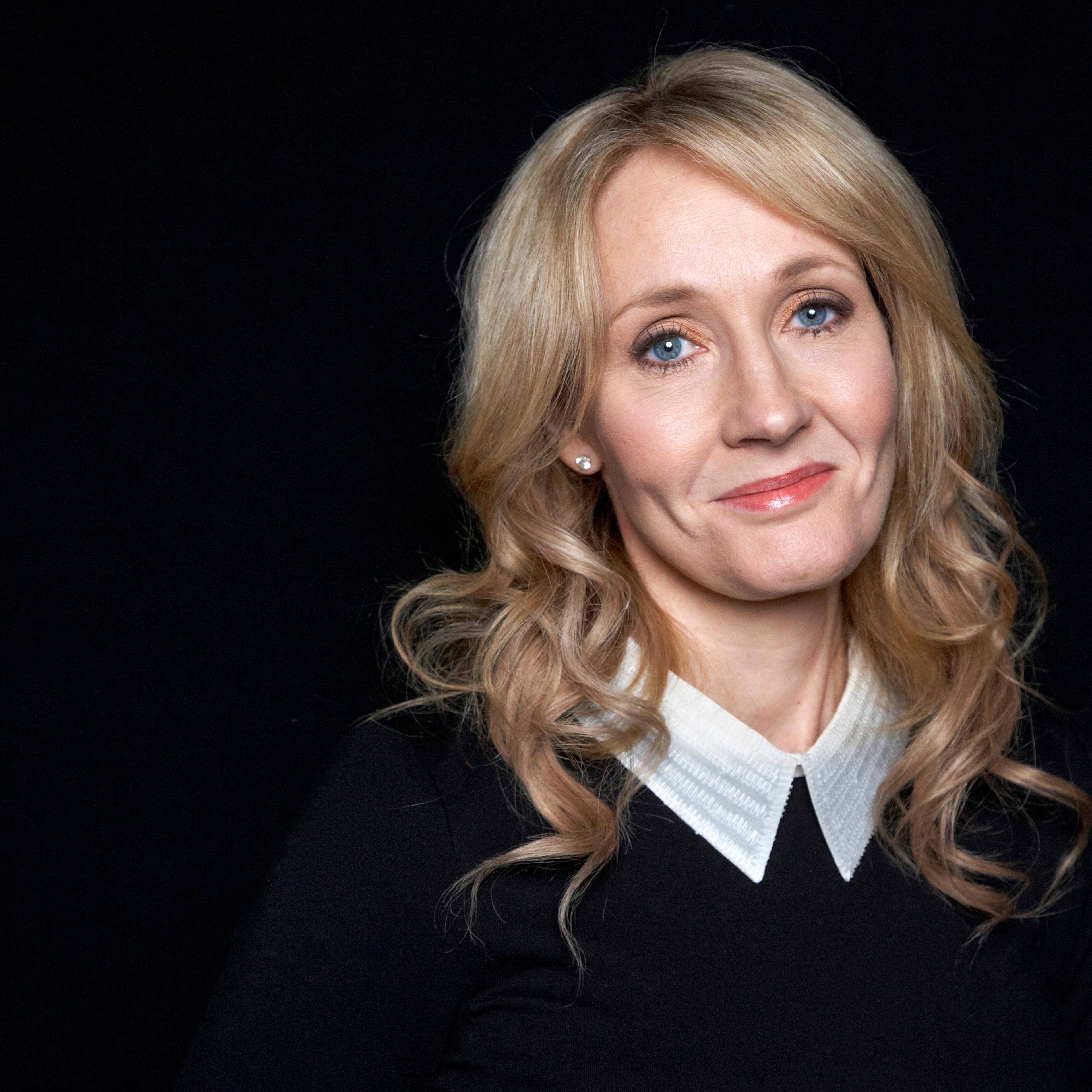 J.K. Rowling poses for a photo during an appearance at The David H. Koch Theater in New York on Oct. 16, 2012.