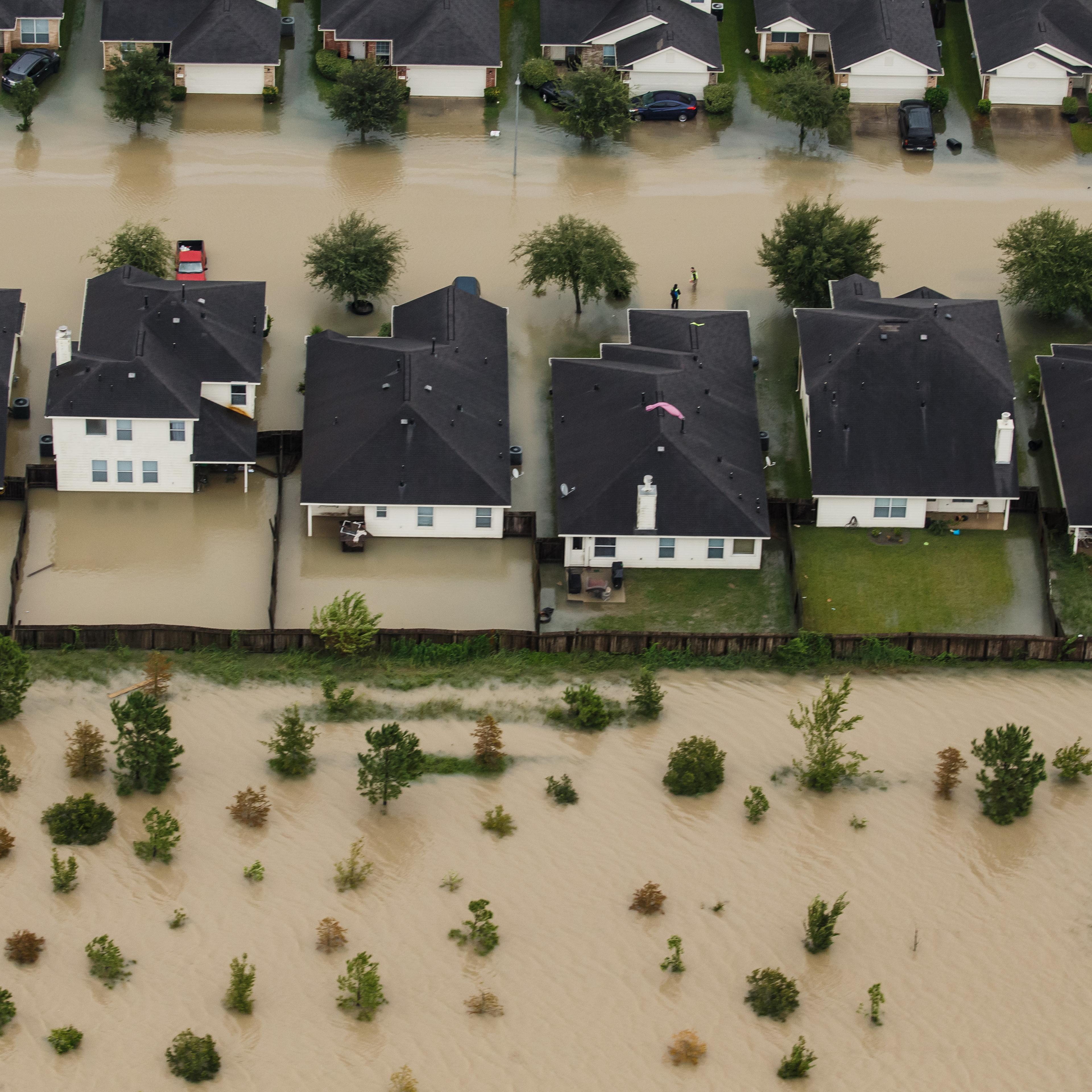 Flooding in Houston From Hurricane Harvey