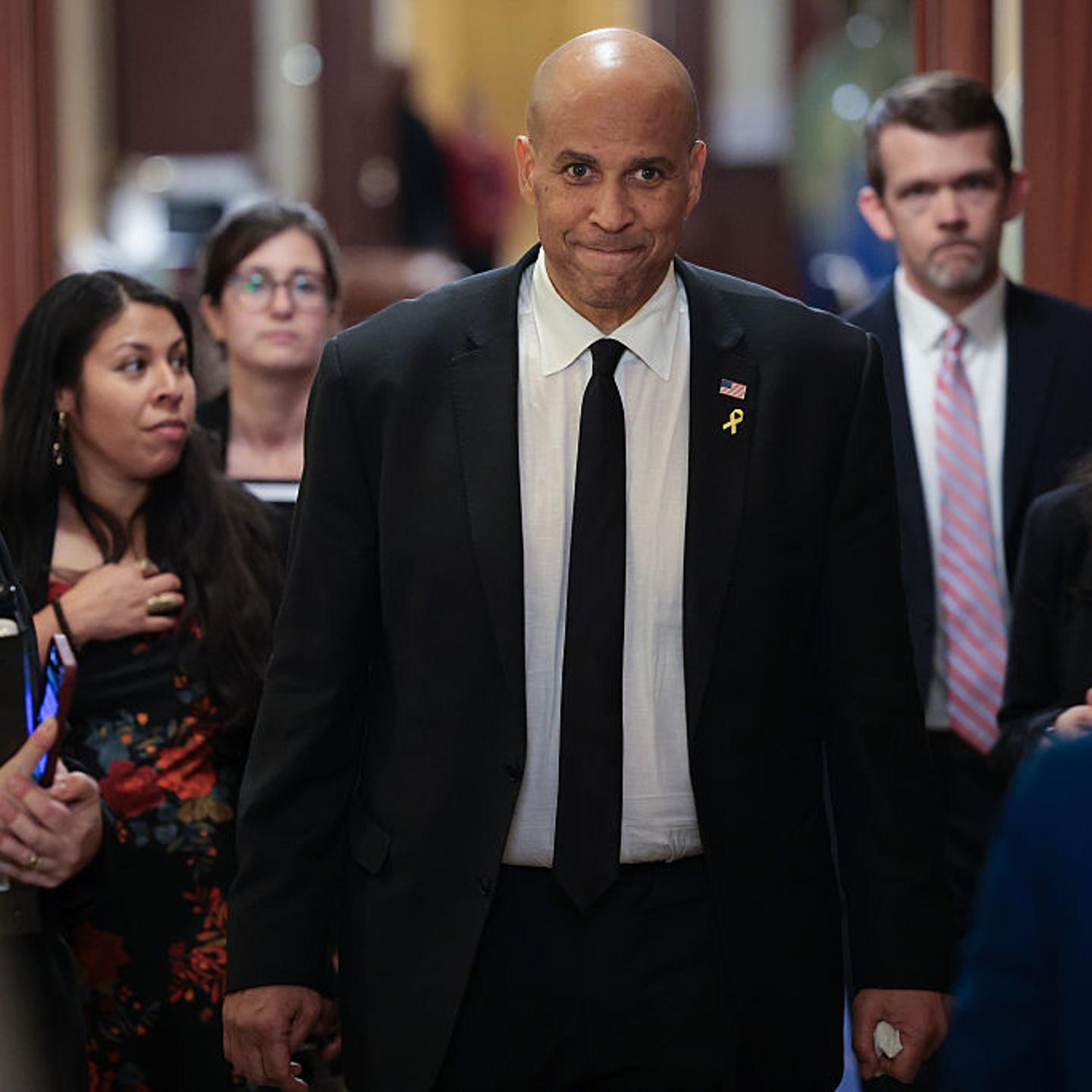 Sen. Booker Delivers Record Setting Floor Speech Protesting Trump