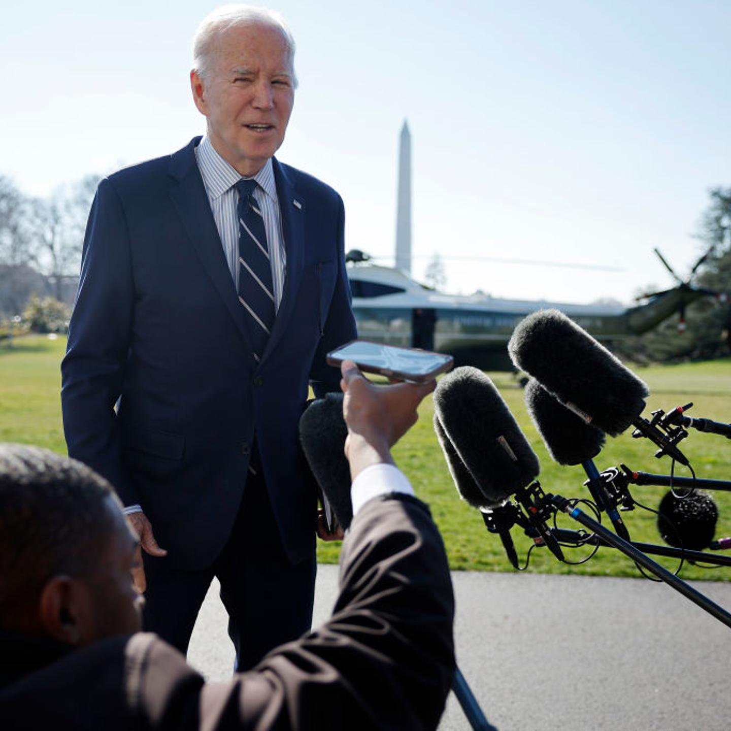 President Biden Returns To The White House From Delaware